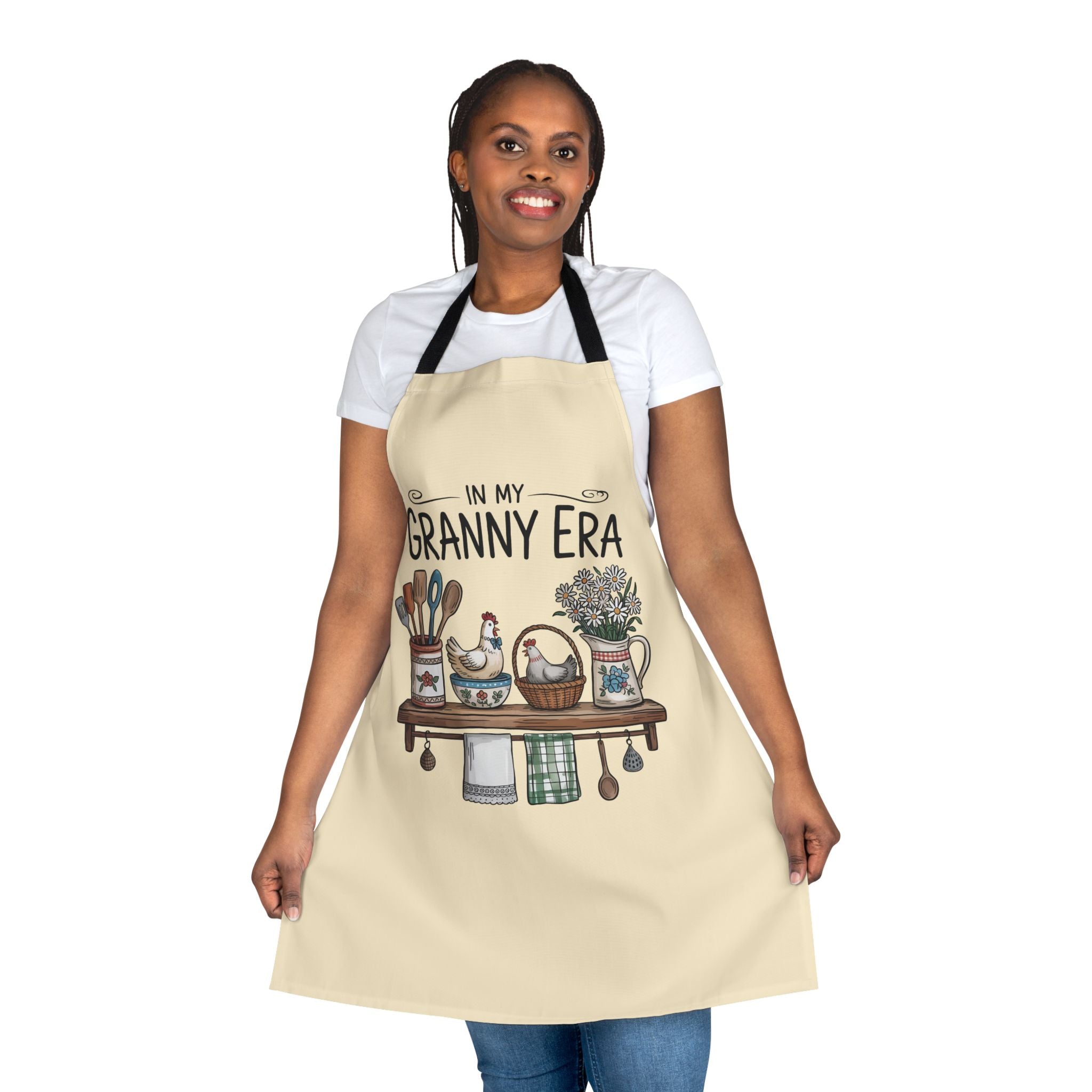 Apron — "In My Granny Era" Vintage Kitchen Apron