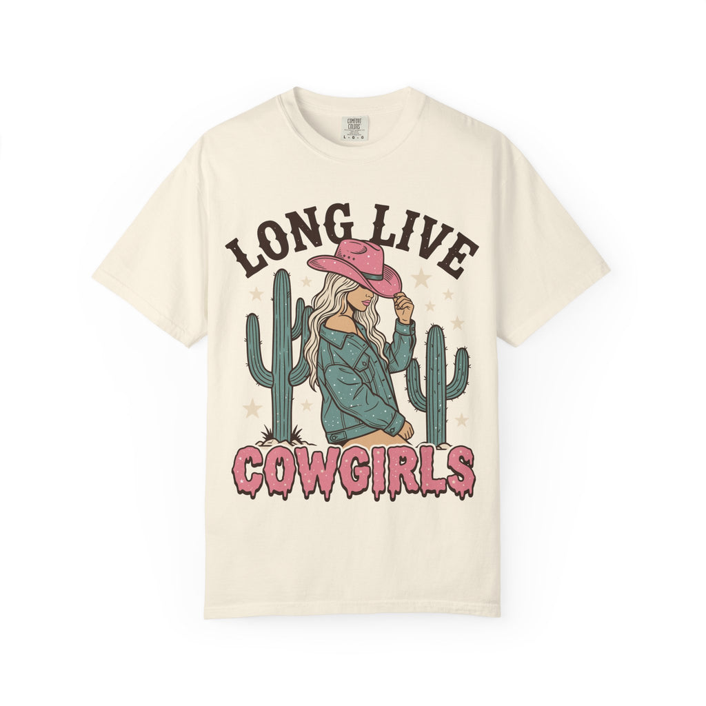Long Live Cowgirls T-Shirt — Western Cowgirl Graphic Tee
