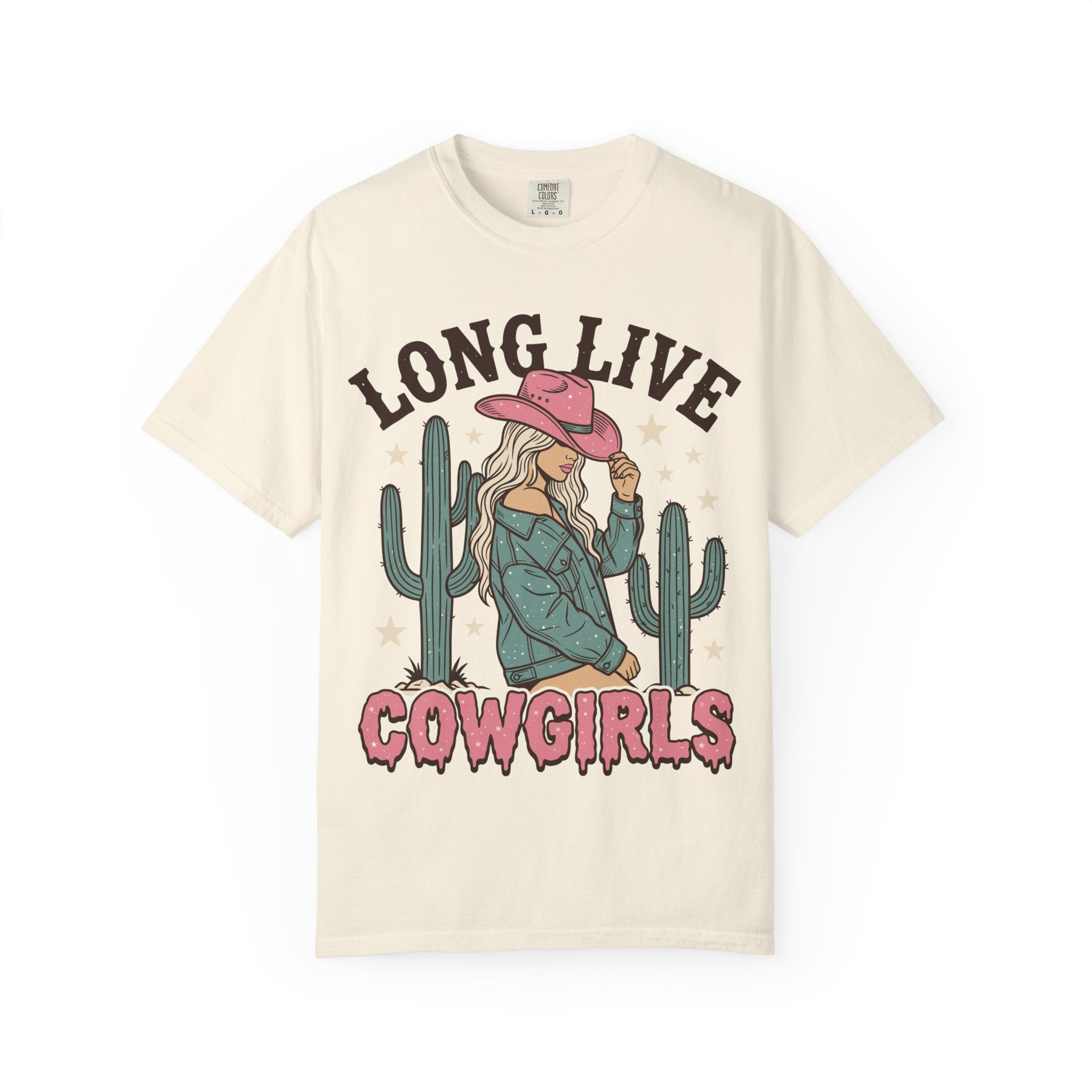 Long Live Cowgirls T-Shirt — Western Cowgirl Graphic Tee
