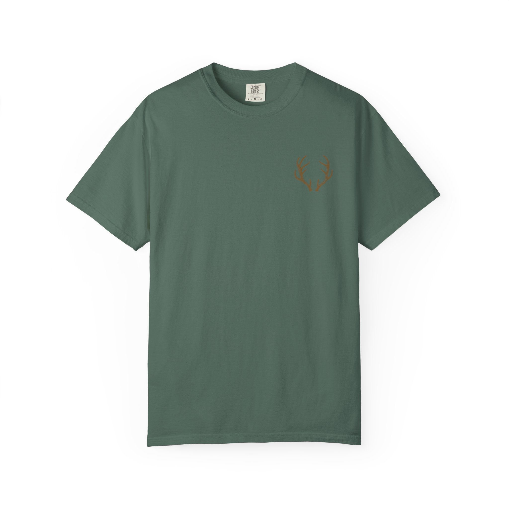 American Flag Deer T-Shirt — Patriotic Hunting Graphic Tee