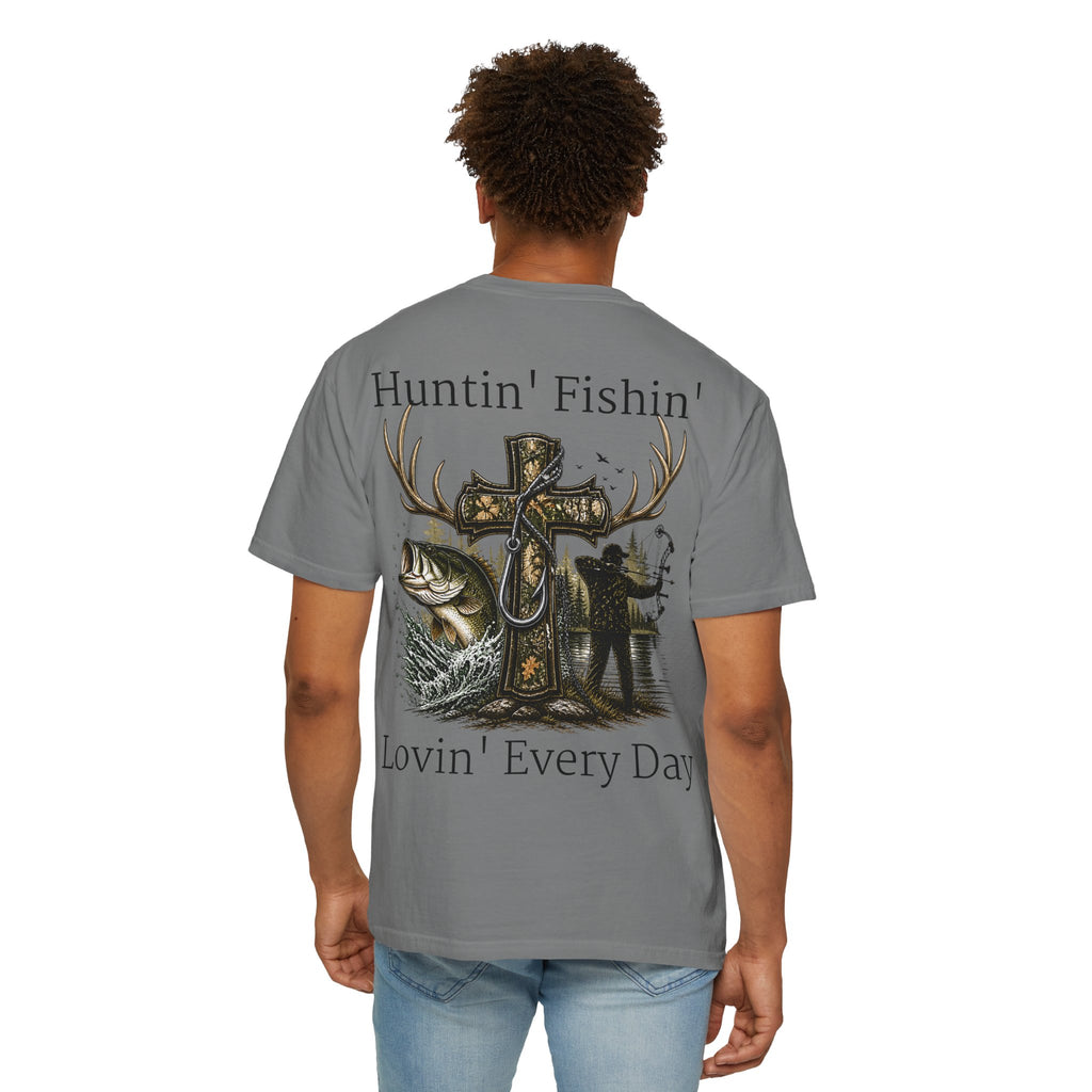 Camo Cross with Fish and Bow