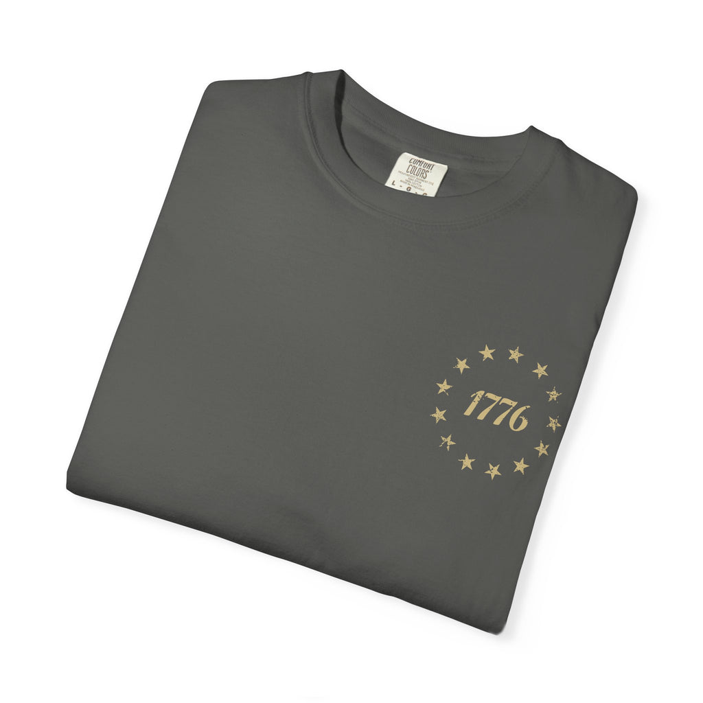 1776 'We the People' Flag T-Shirt — Patriotic American Constitution Tee