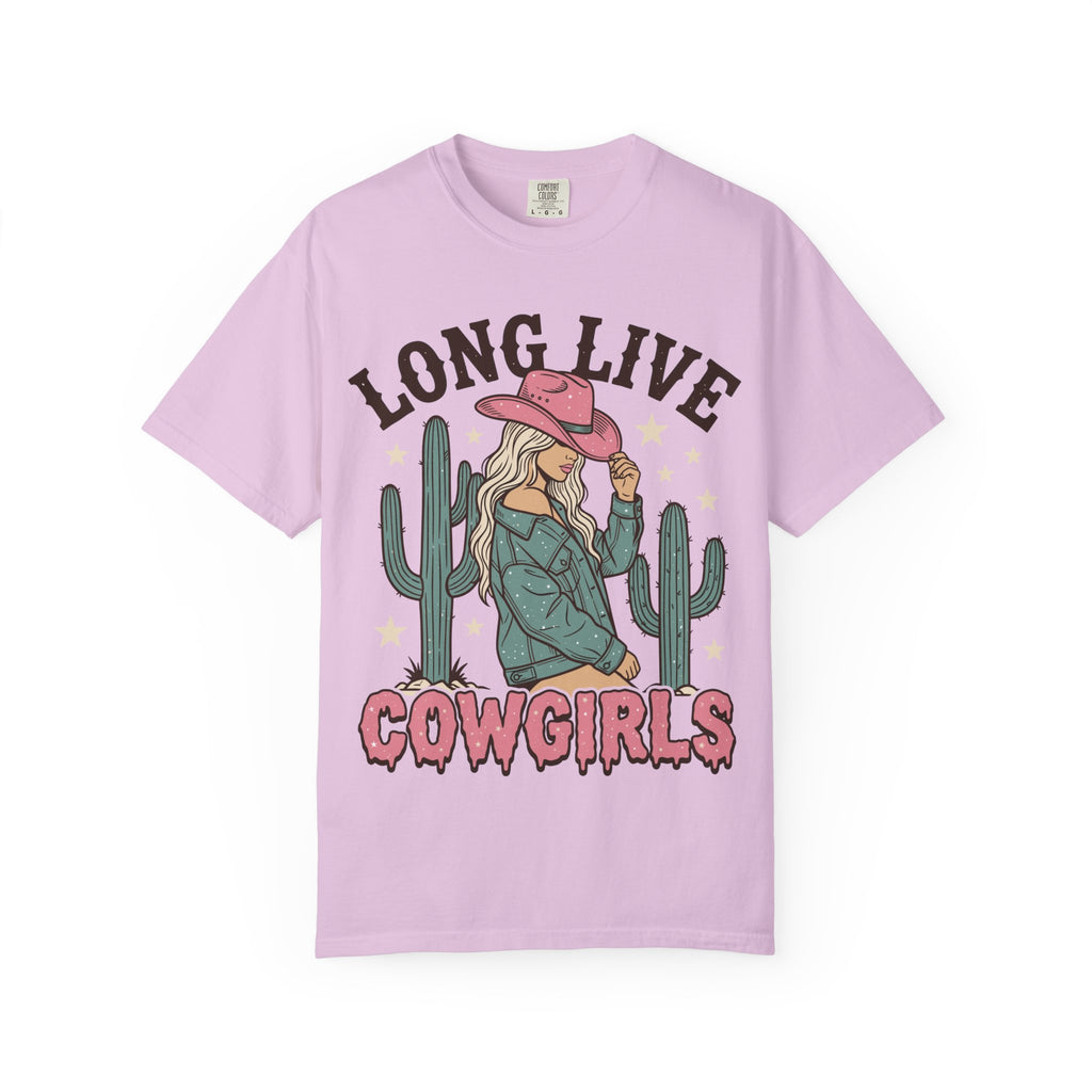 Long Live Cowgirls T-Shirt — Western Cowgirl Graphic Tee