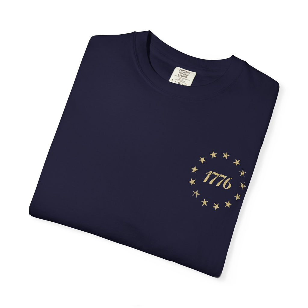 1776 'We the People' Flag T-Shirt — Patriotic American Constitution Tee