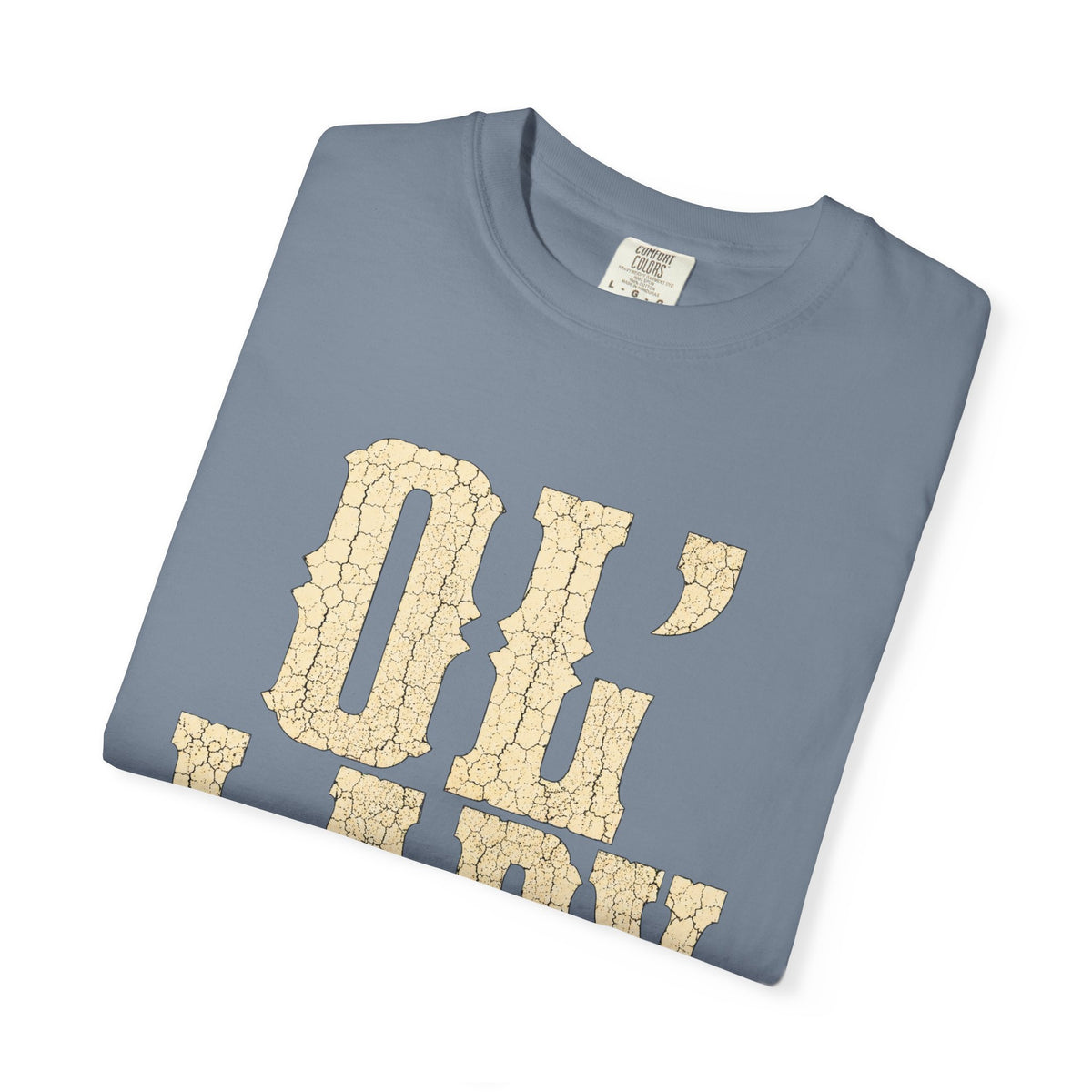 T-Shirt — 'Ol' Lady' Vintage Lettering Tee