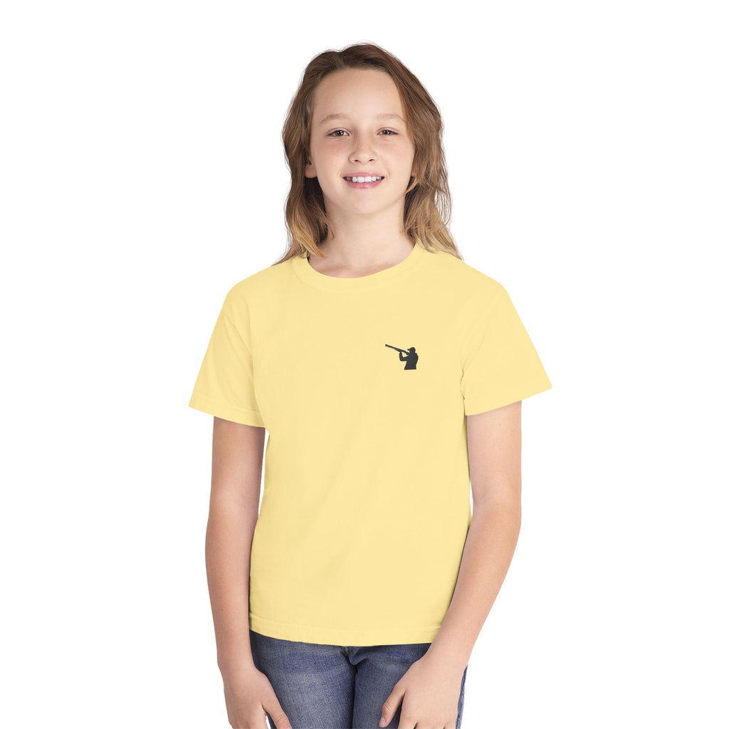 Youth Tee — "Southern Boy" Hunting Dog Graphic