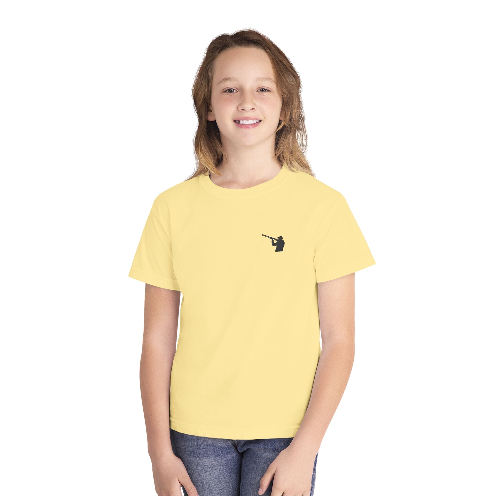 Youth Tee — "Southern Boy" Hunting Dog Graphic