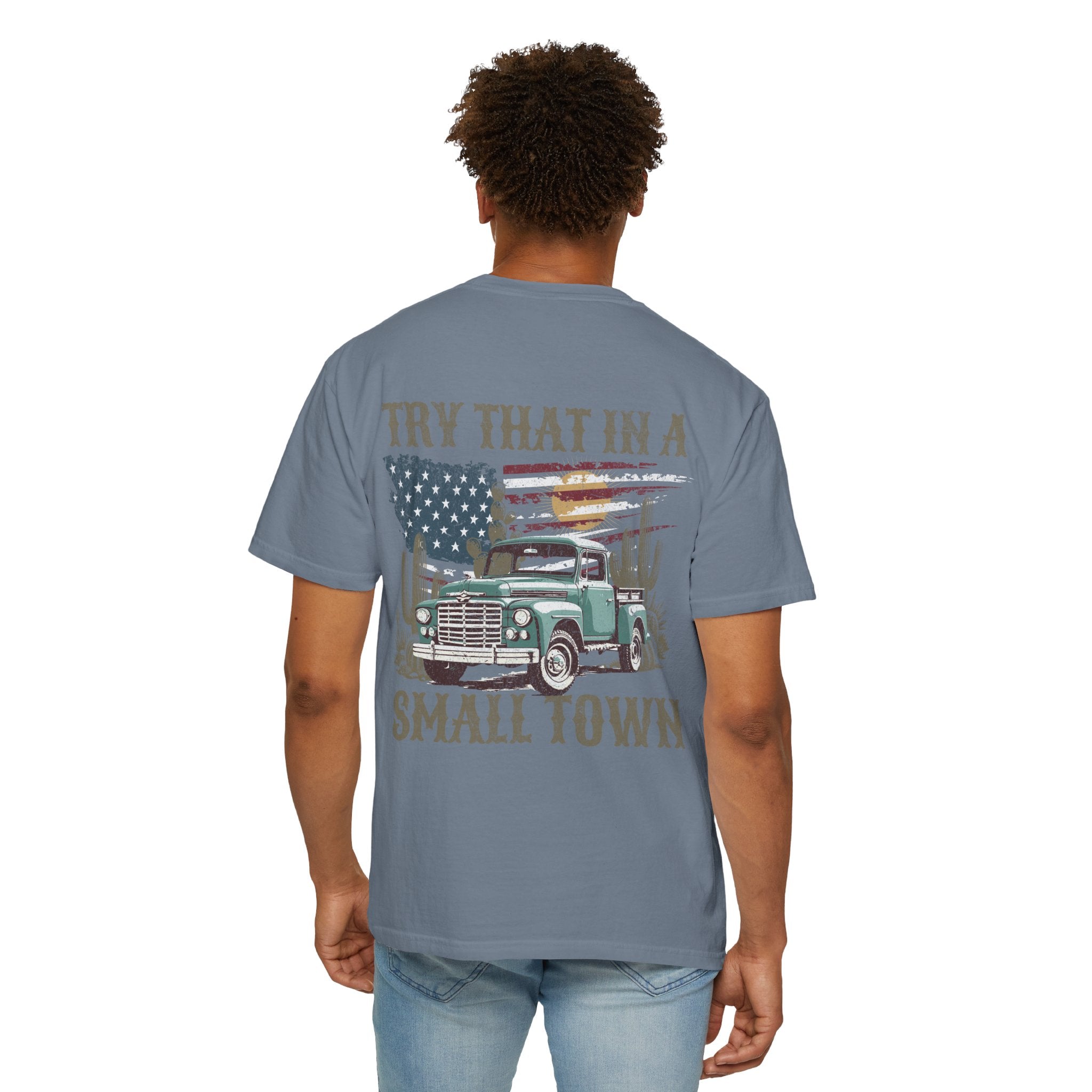 Unisex "Try That in a Small Town" Vintage Truck T-Shirt