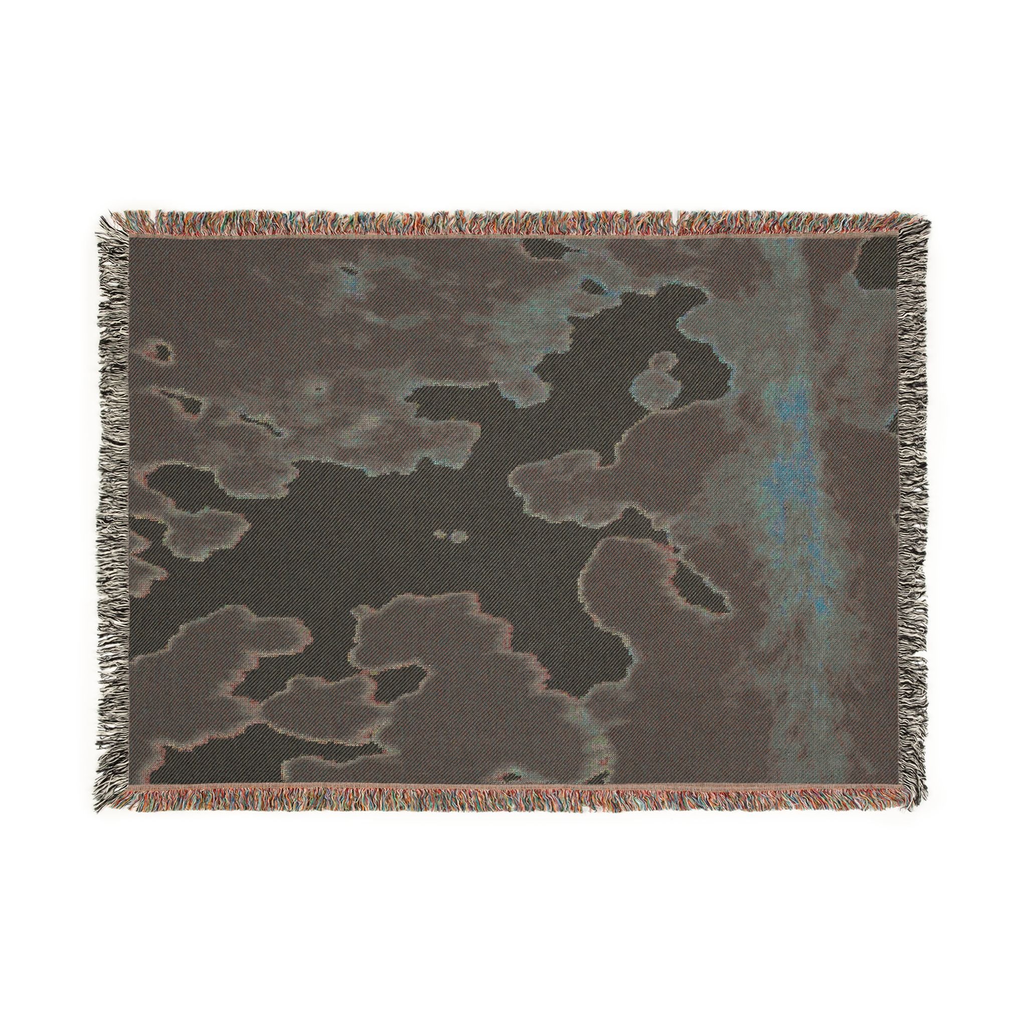 Copy of Cow Hide Pattern Woven Blanket