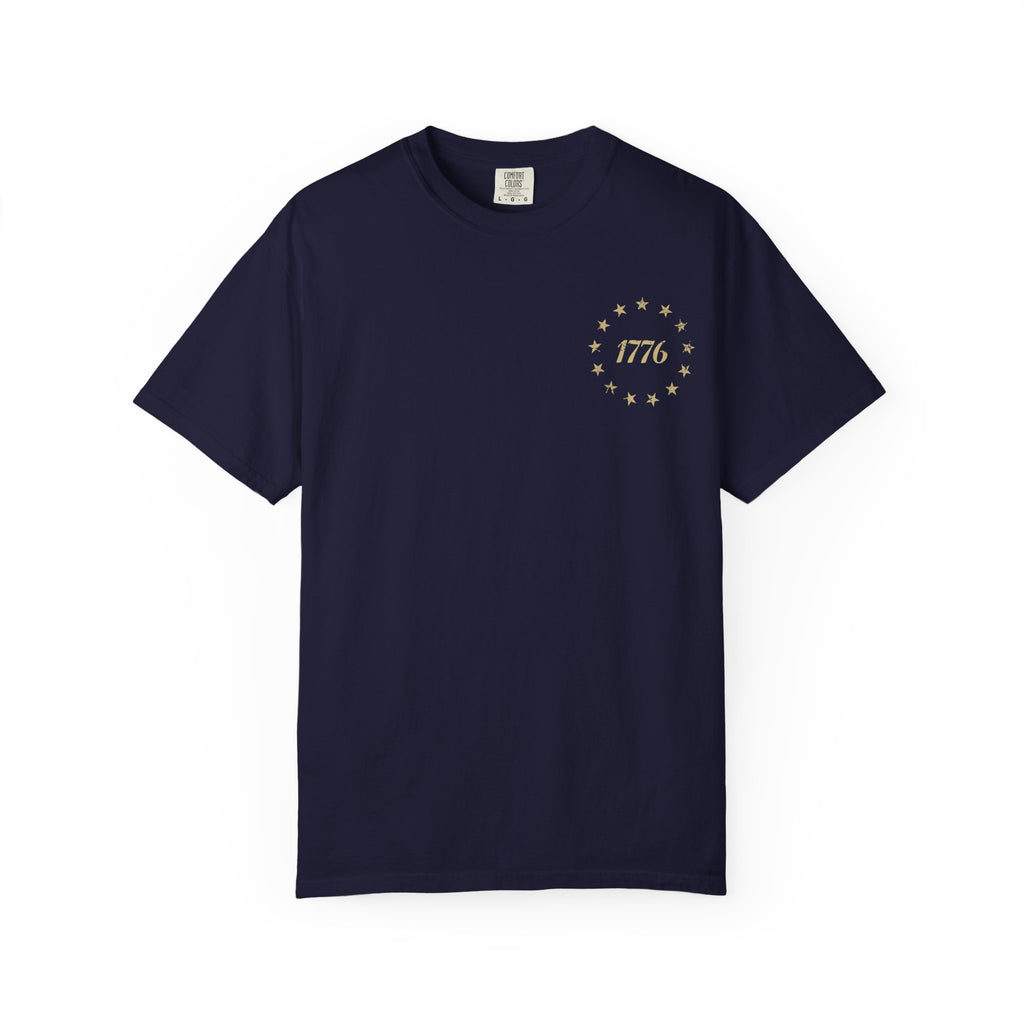 1776 'We the People' Flag T-Shirt — Patriotic American Constitution Tee