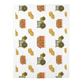 Farm Tractor & Barn Baby Swaddle Blanket — Soft Cotton Nursery Wrap for Newborns