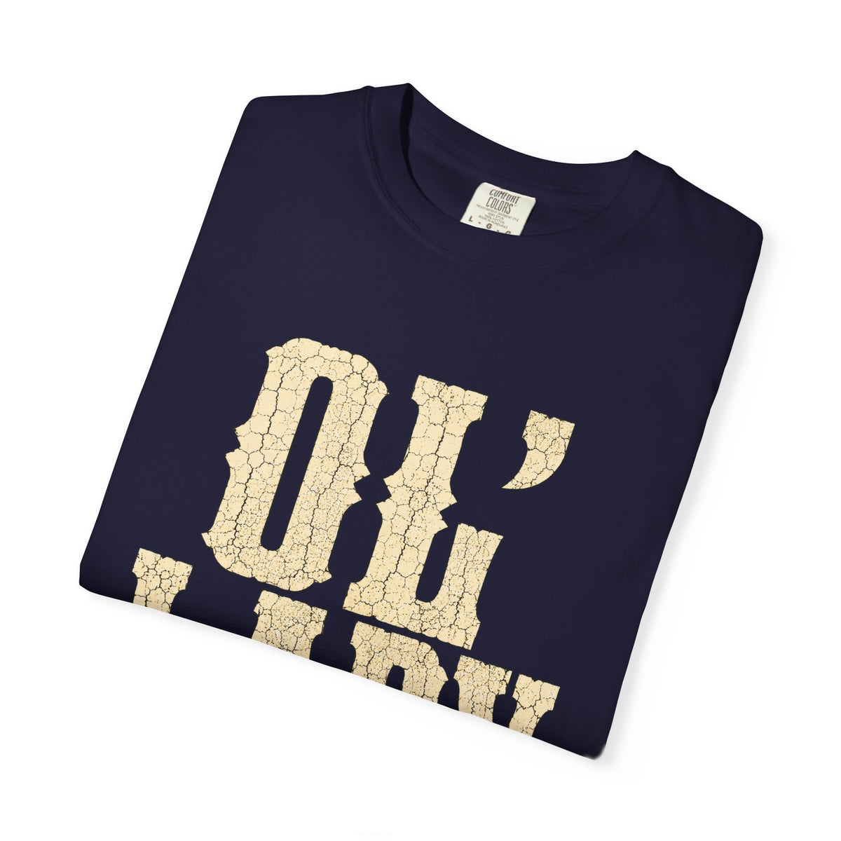 T-Shirt — 'Ol' Lady' Vintage Lettering Tee