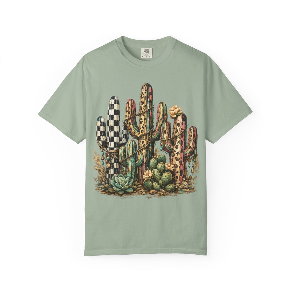 Cactus Garden T‑Shirt — Desert Succulent Graphic Tee
