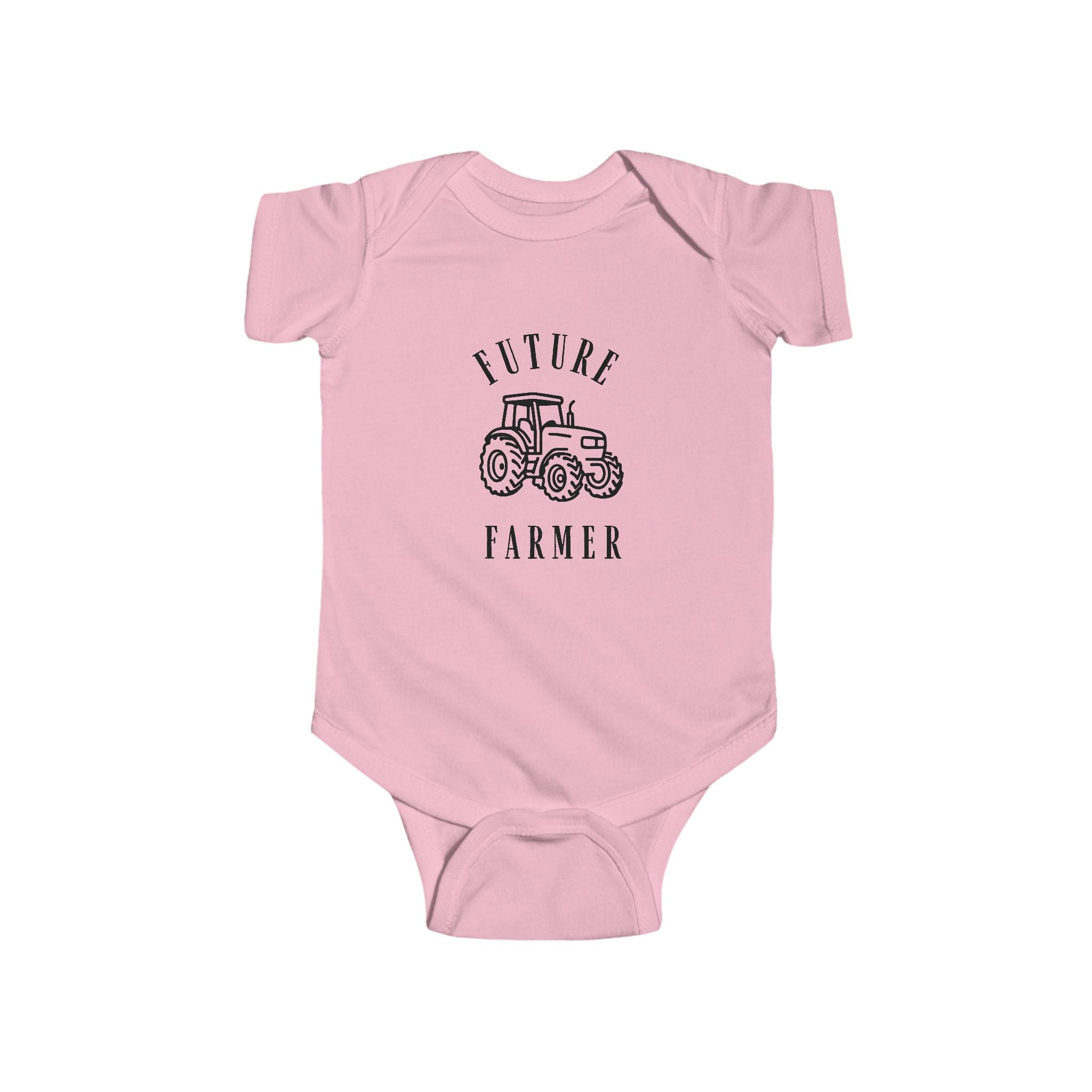 Future Farmer Infant Bodysuit — Baby Tractor Onesie, Farm Baby Shower Gift