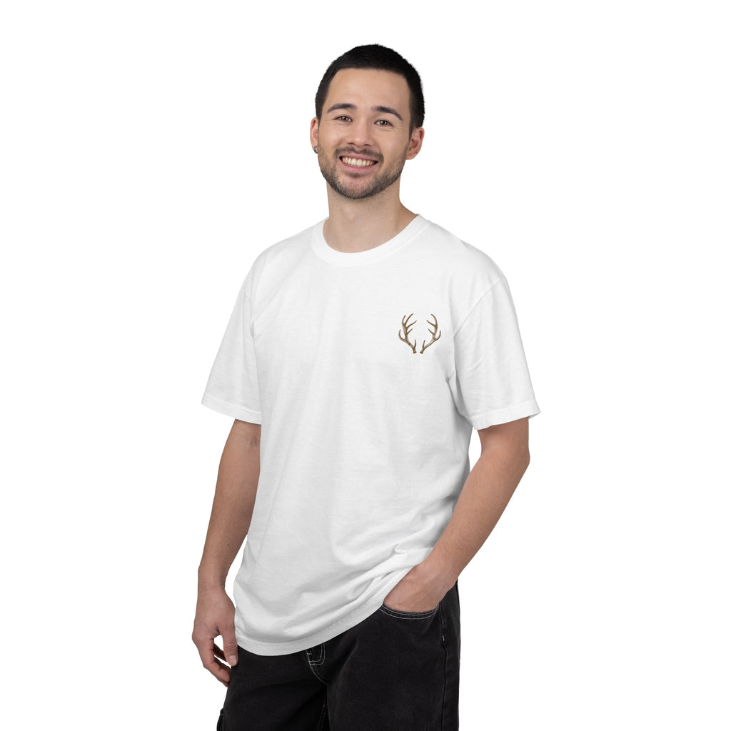 Southern Dad Hunting T-Shirt — "Raise 'Em Right" Graphic Tee