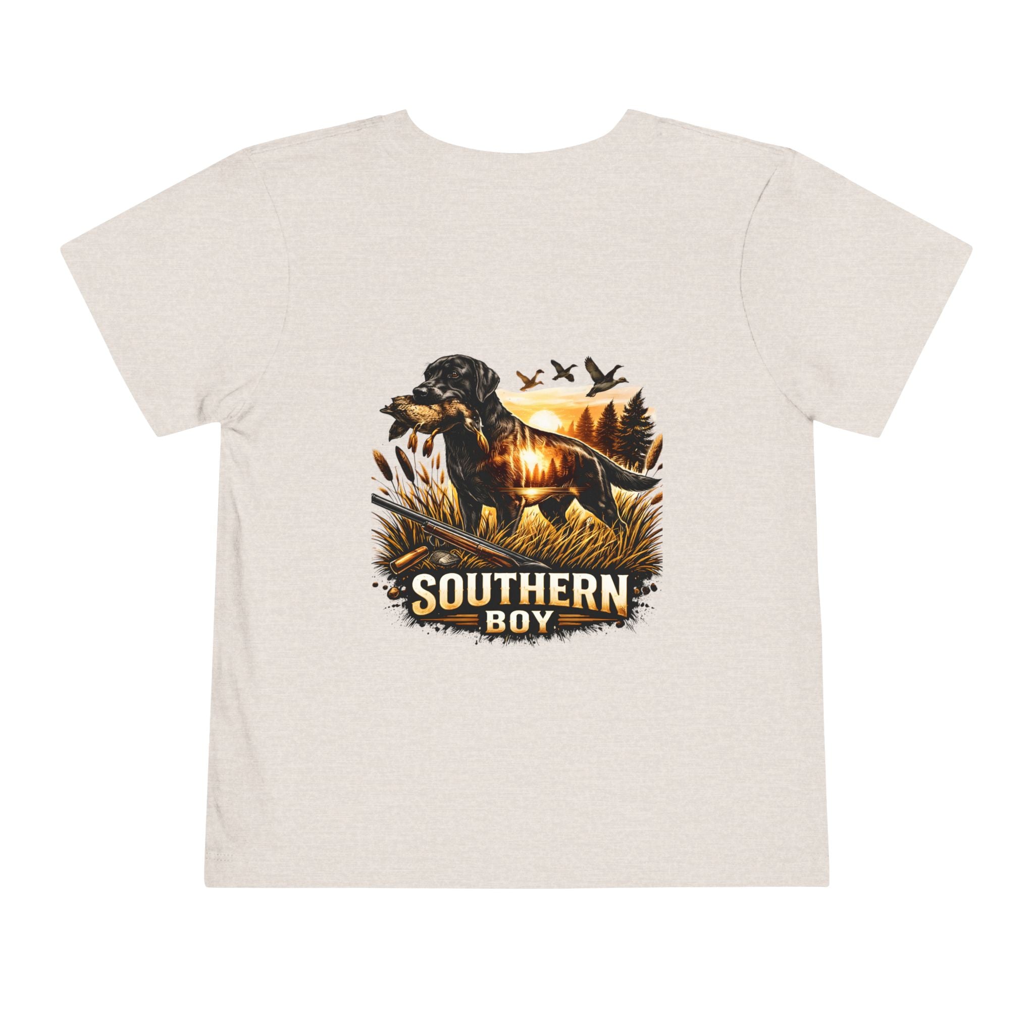 Toddler Tee — Southern Boy Retriever Graphic