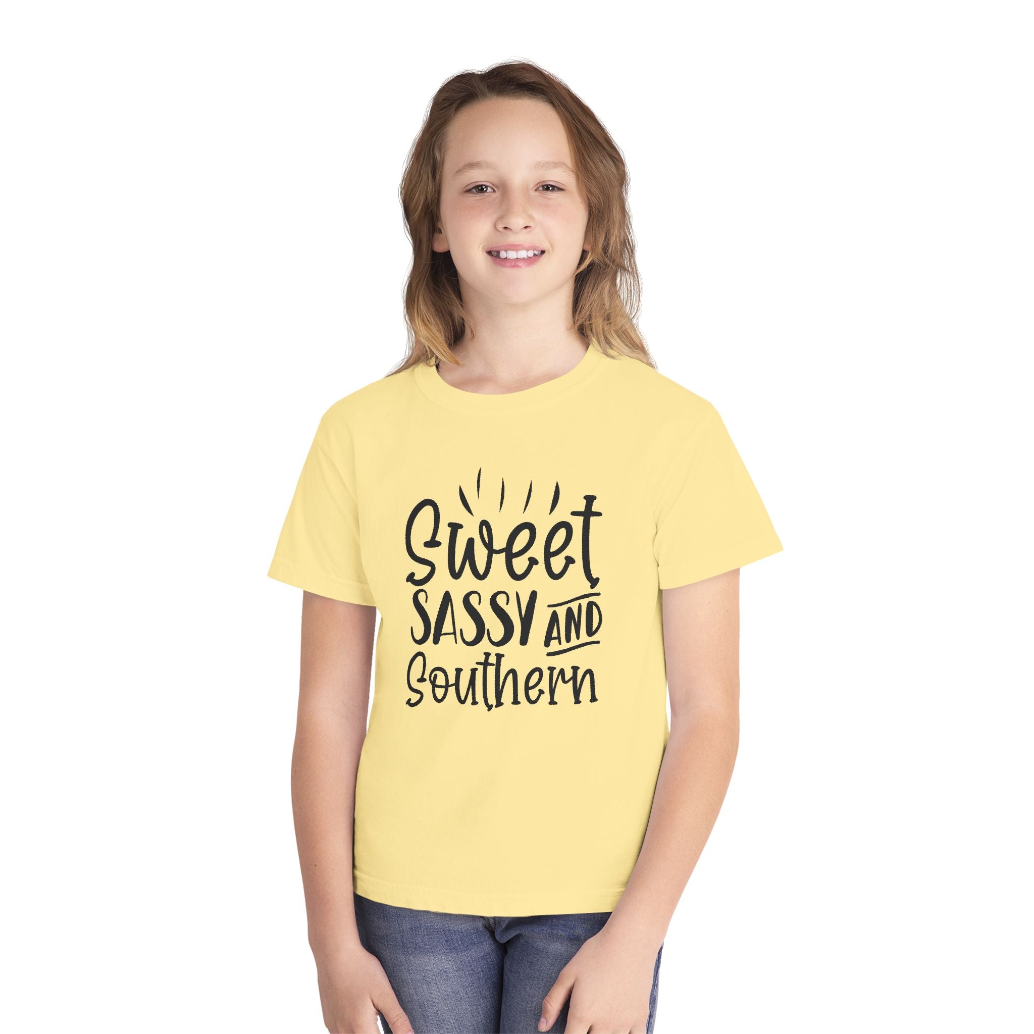 Youth Tee — "Sweet Sassy and Southern" Graphic T-Shirt
