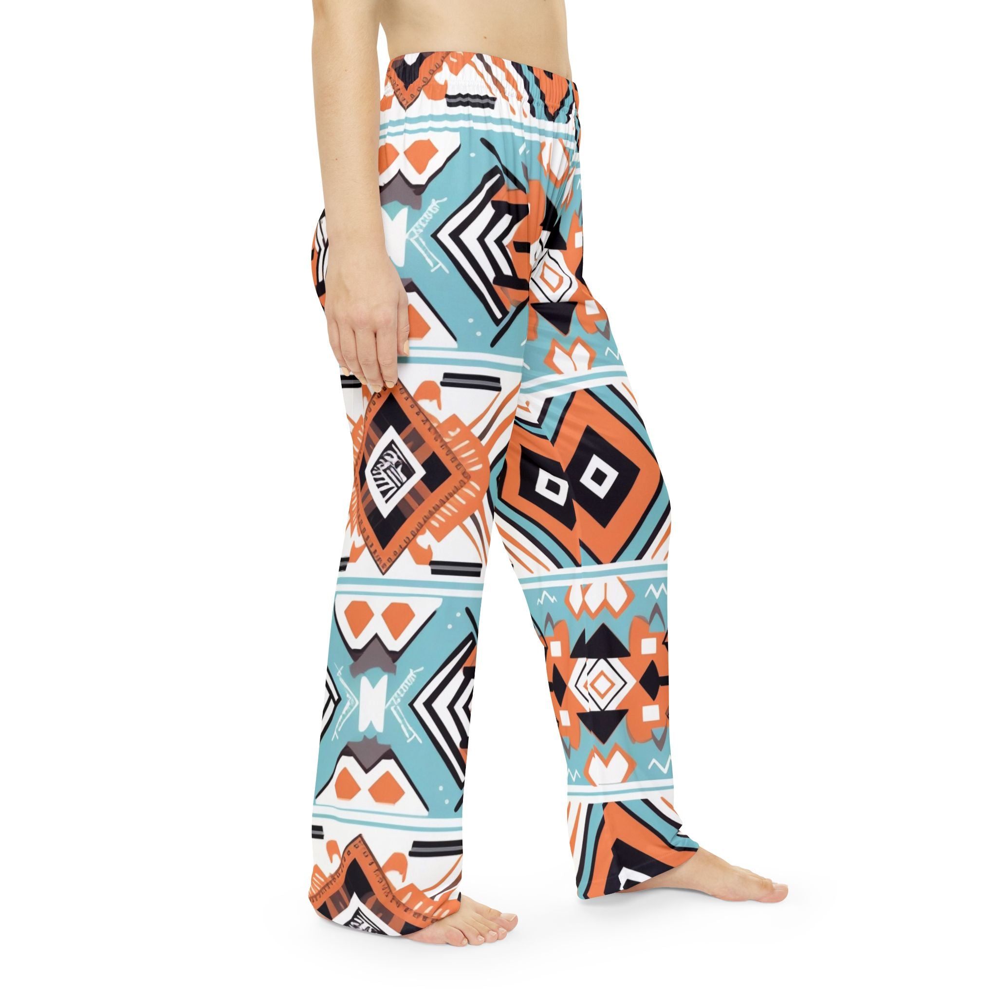 Boho Aztec Printed Women's Pajama Pants