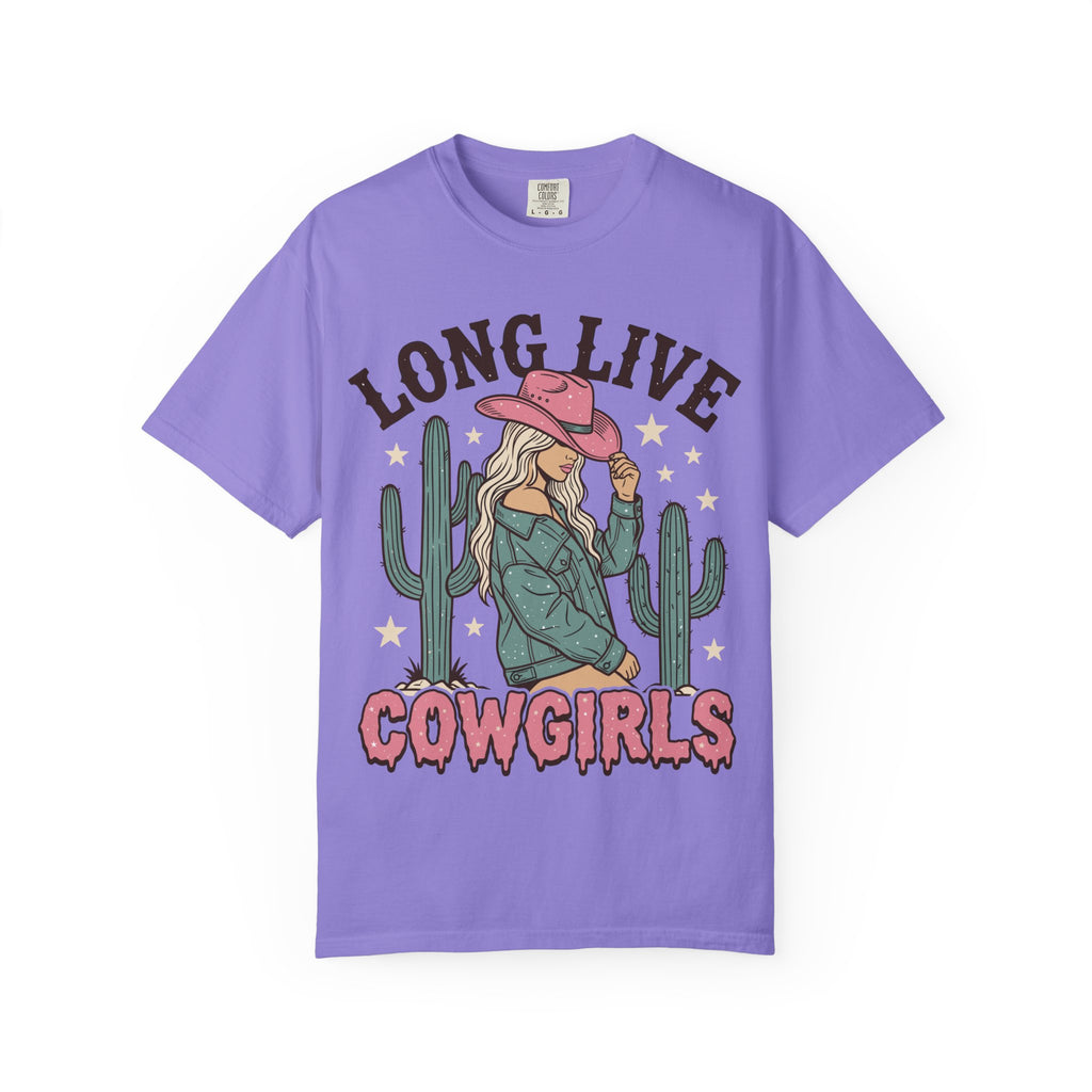 Long Live Cowgirls T-Shirt — Western Cowgirl Graphic Tee