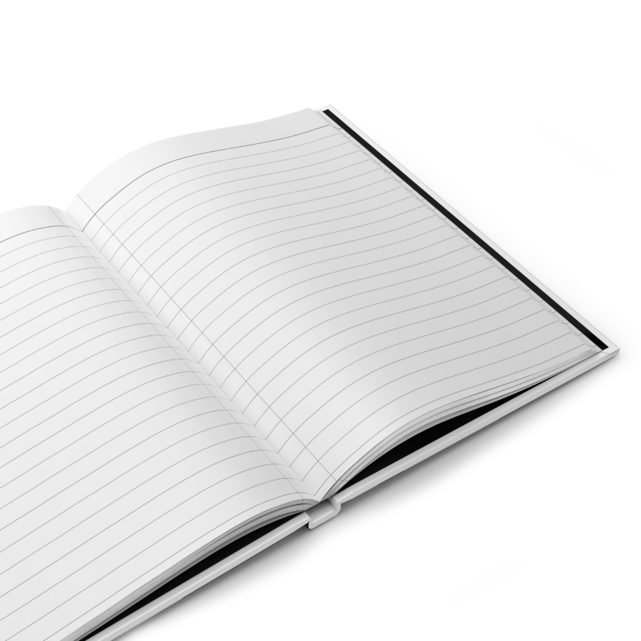 Cow Print Hardcover Journal — Black & White Notebook for Notes, Sketches & Journaling