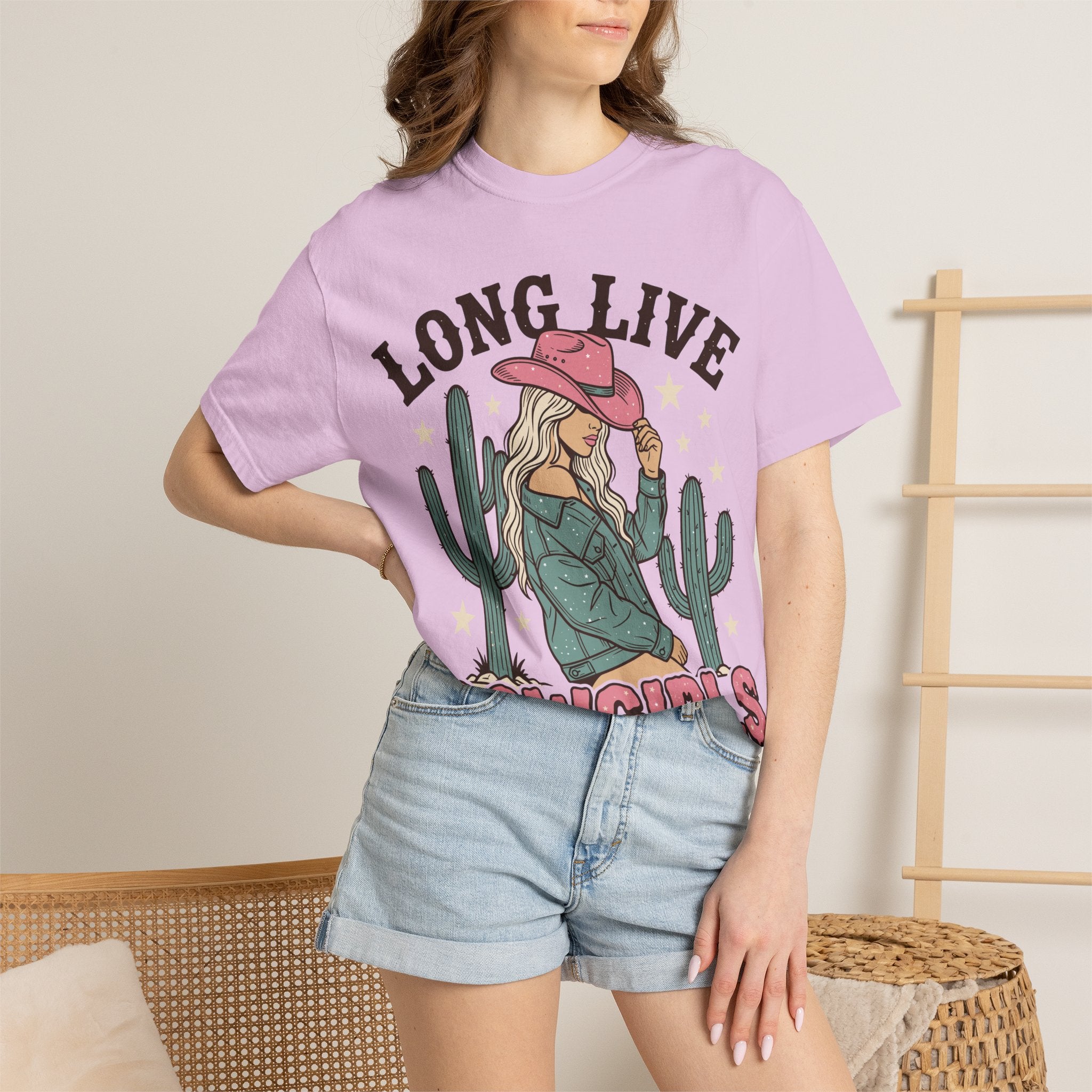 Long Live Cowgirls T-Shirt — Western Cowgirl Graphic Tee