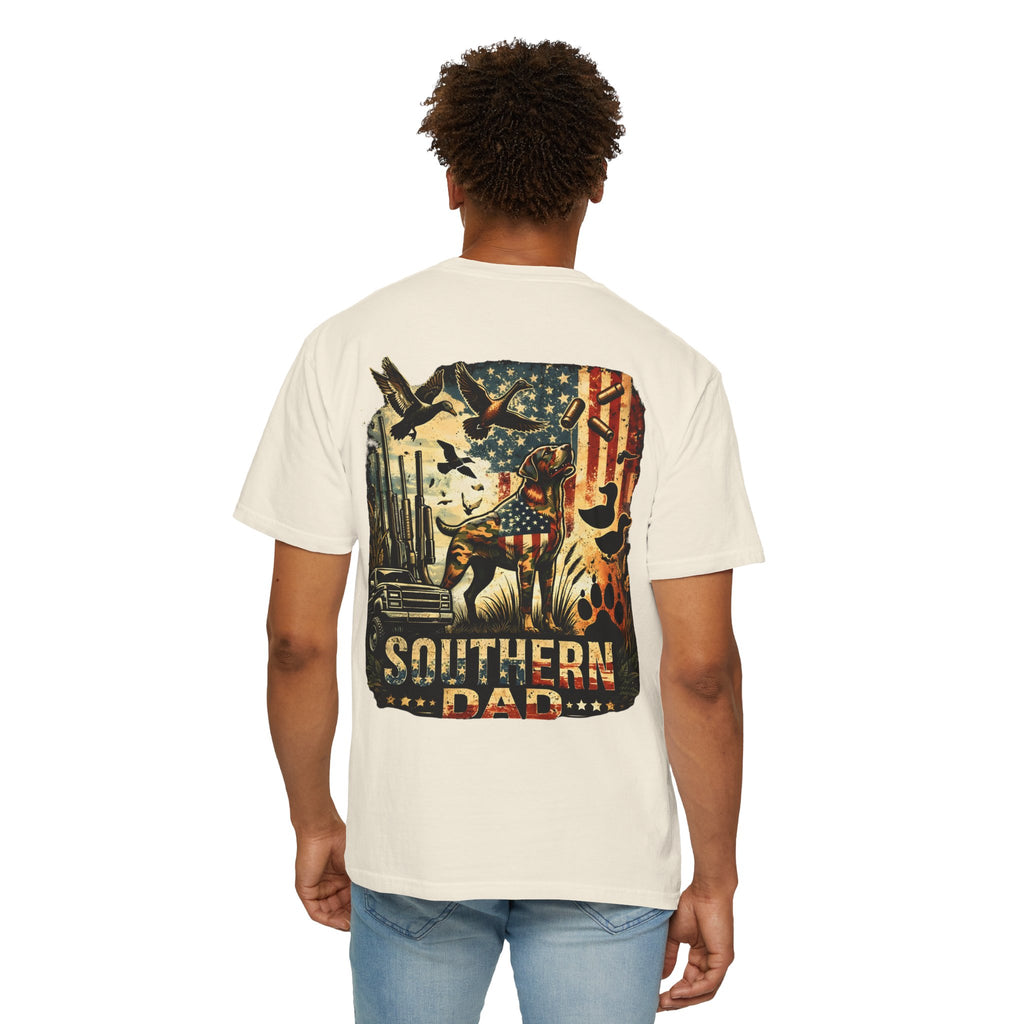 Southern Dad T-Shirt — Patriotic Deer & Duck Hunting Graphic Tee