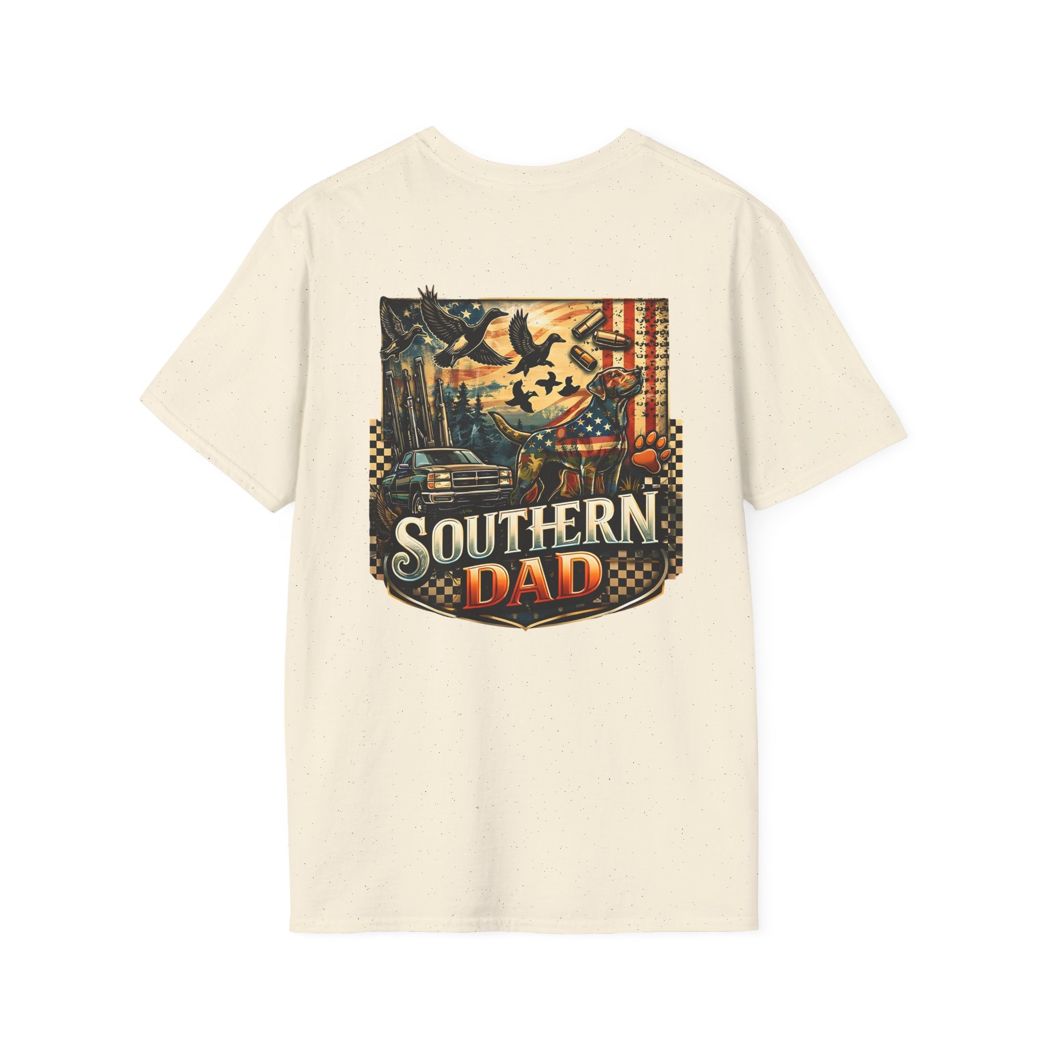 Distressed American Flag T-Shirt — Vintage USA Patriotic Tee