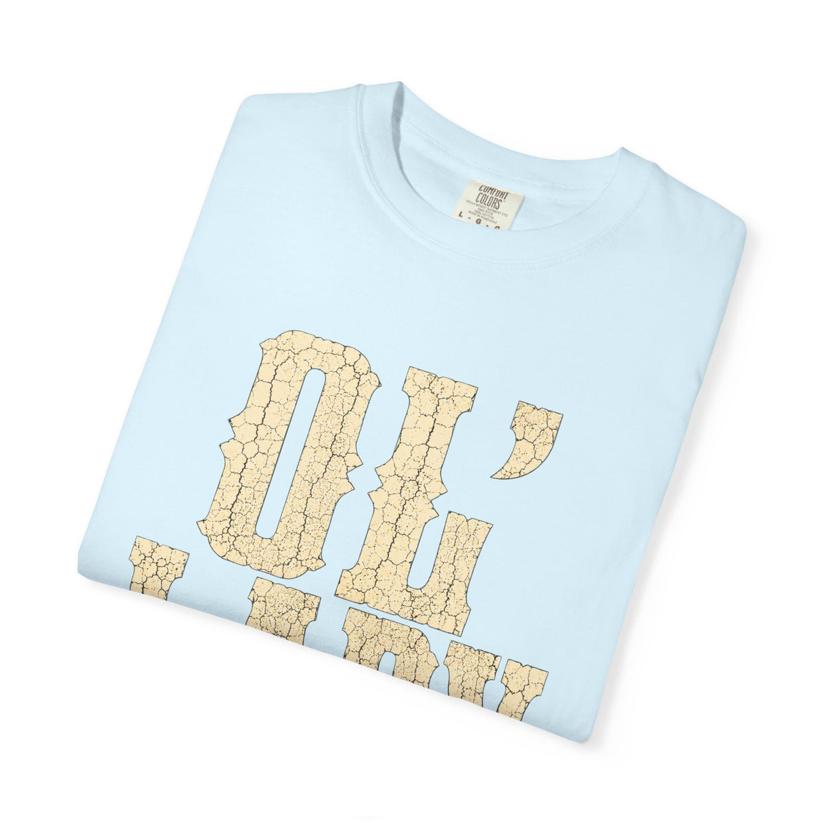 T-Shirt — 'Ol' Lady' Vintage Lettering Tee
