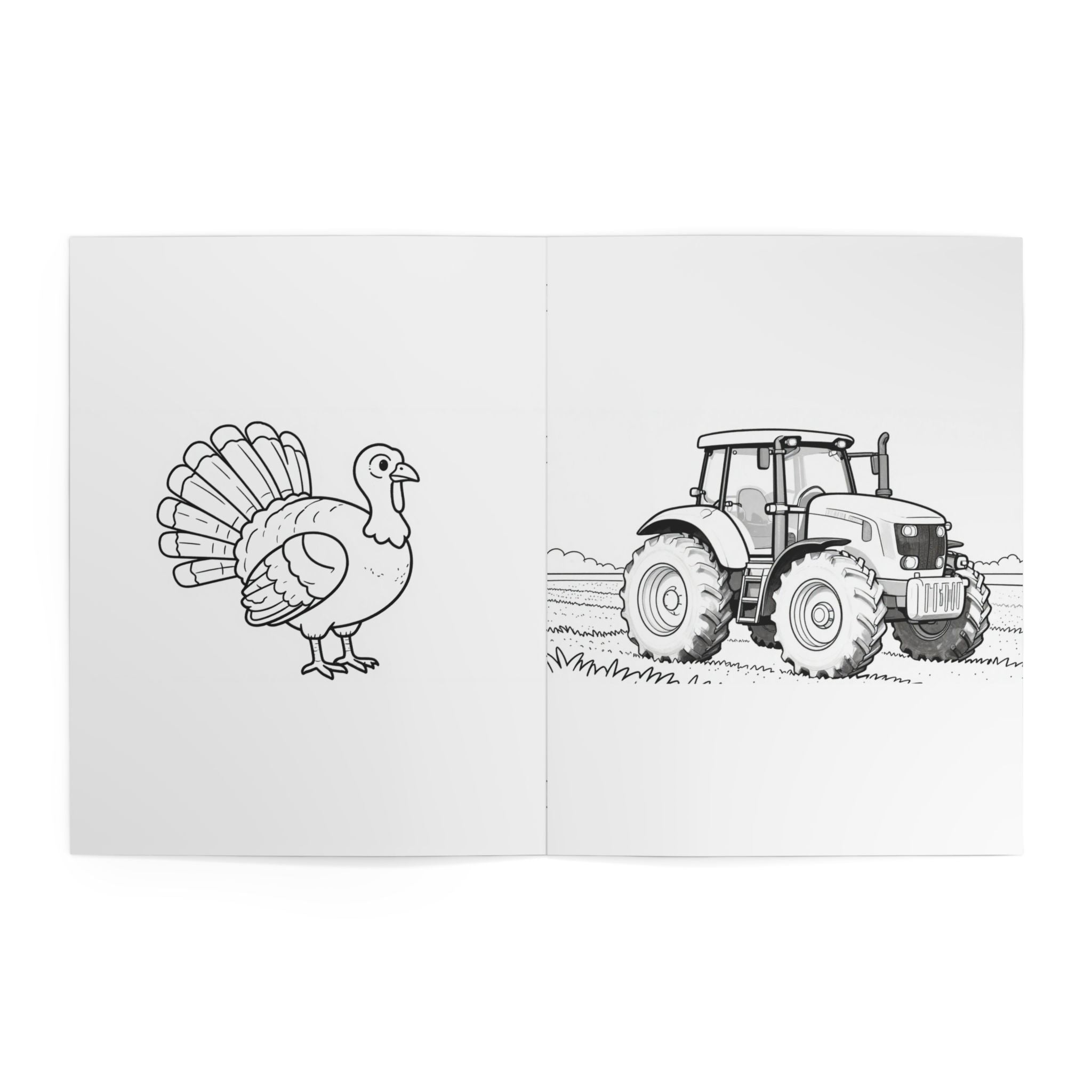 Farm Coloring Book — Kids' Barnyard Animals Activity Book