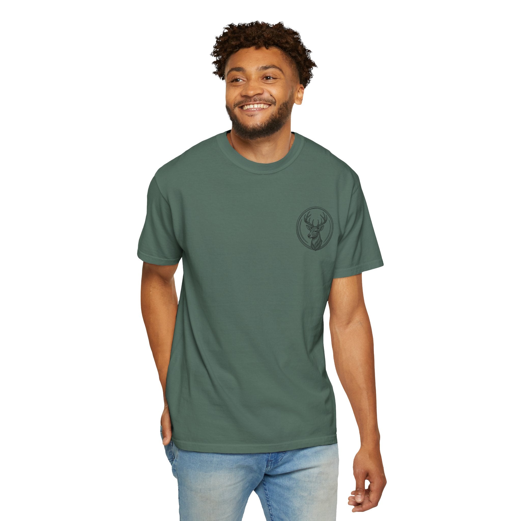 Southern Dad T-Shirt — Patriotic Deer & Duck Hunting Graphic Tee