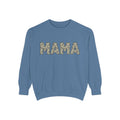 Mama Camo Sweatshirt — Cozy Mom Crewneck with Floral Pattern "MAMA"