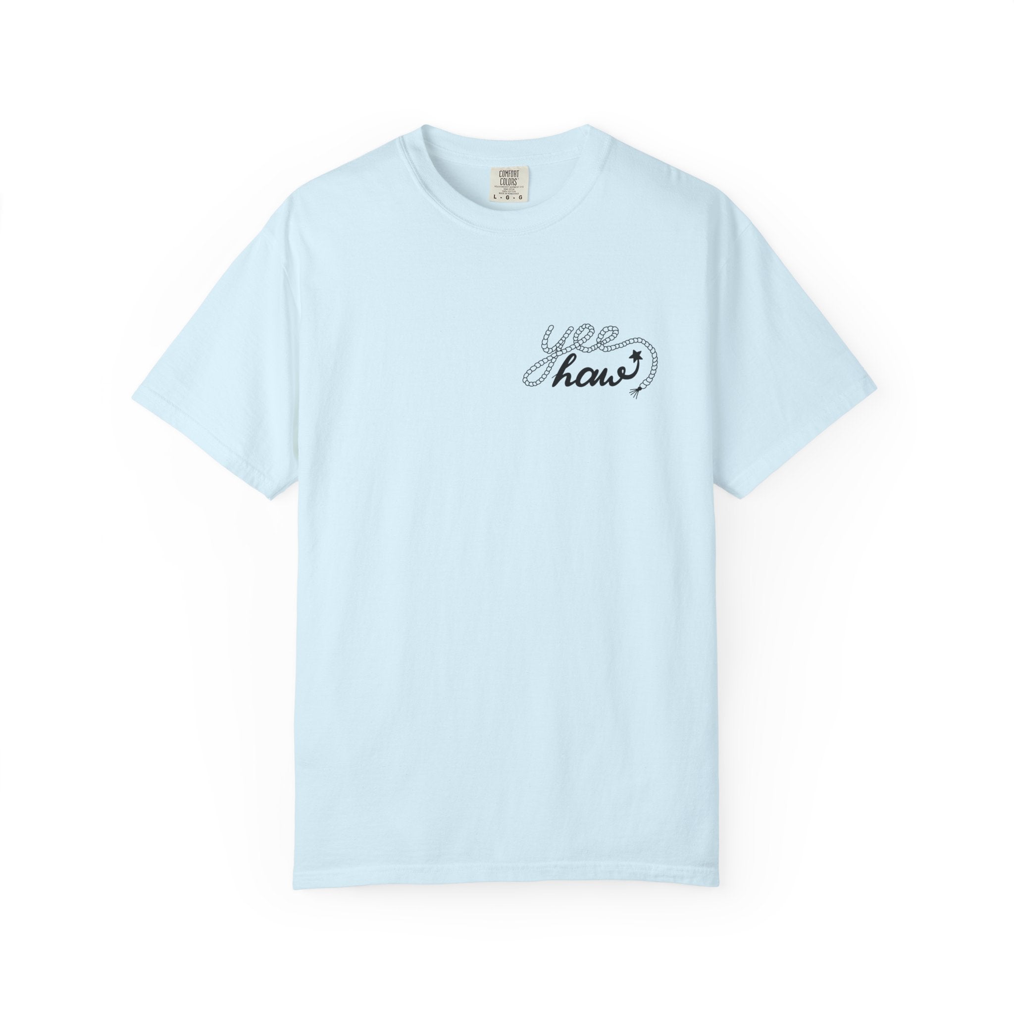Cowboy Hat & Boots T-Shirt — 'Yee Haw' Graphic Western Tee