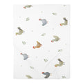 Swaddle Blanket — Pastel Farmyard Chickens Cute Baby Wrap