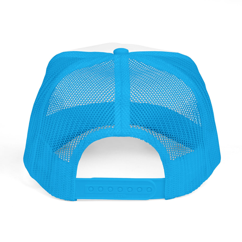 Howdy Trucker Hat — Glitter Letter Foam Mesh Cap