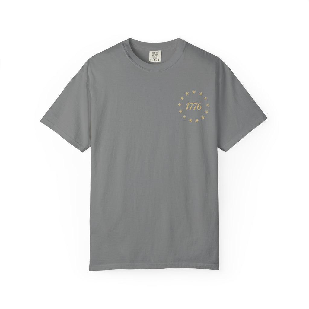 1776 'We the People' Flag T-Shirt — Patriotic American Constitution Tee