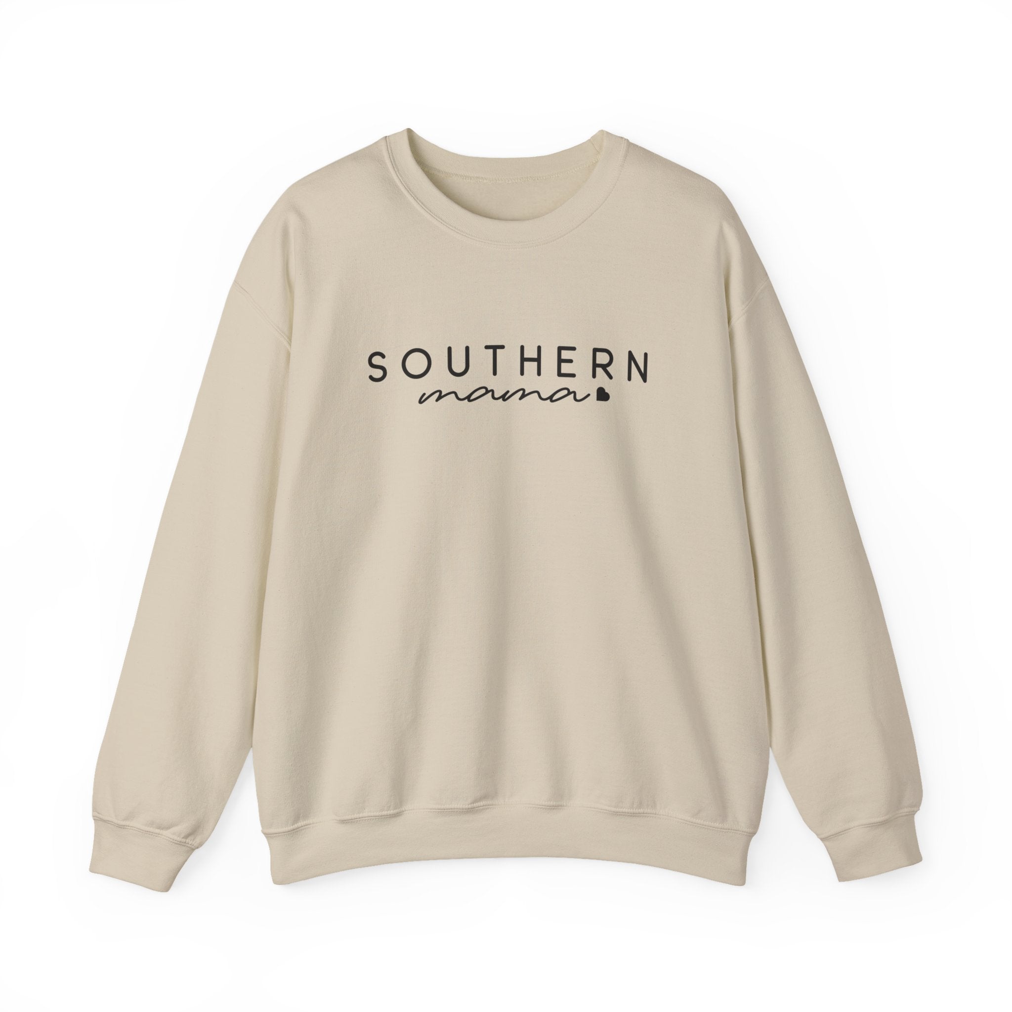 Southern Mama Crewneck Sweatshirt — Minimalist Southern Mom Pullover