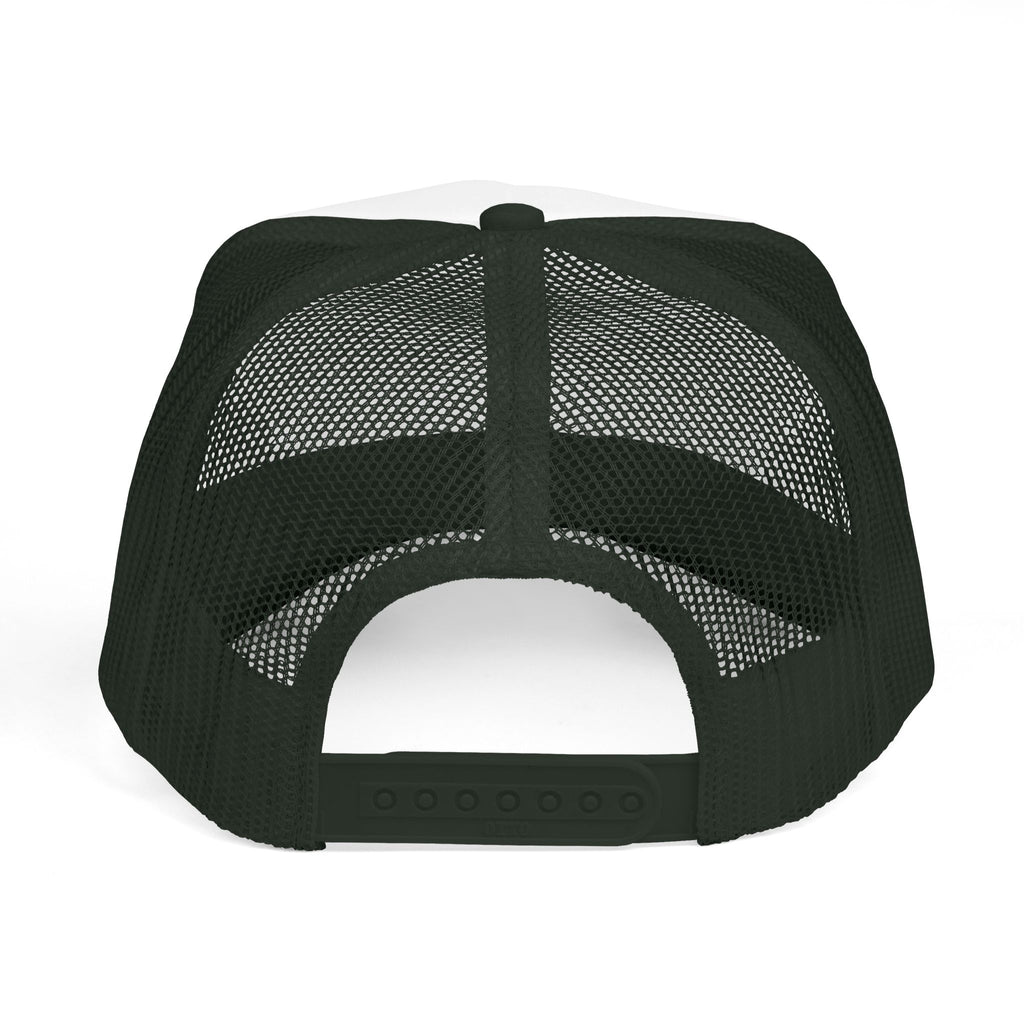 Howdy Trucker Hat — Glitter Letter Foam Mesh Cap