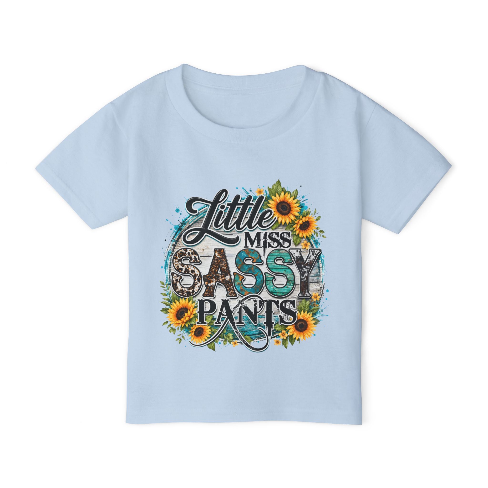 Little Miss Sassy Pants Toddler T-Shirt — Sunflower Cute Kids Tee