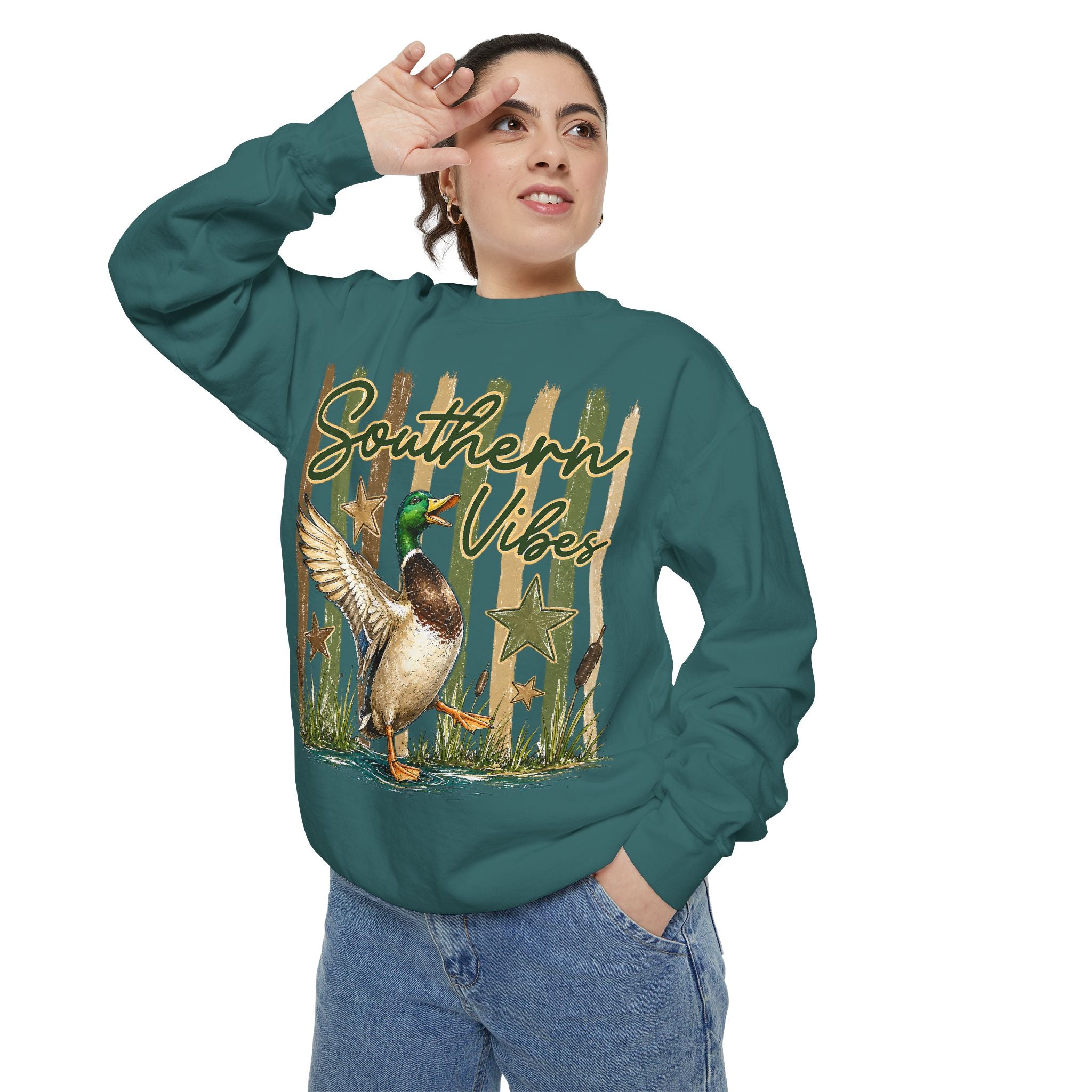 Southern Vibes Duck Sweatshirt