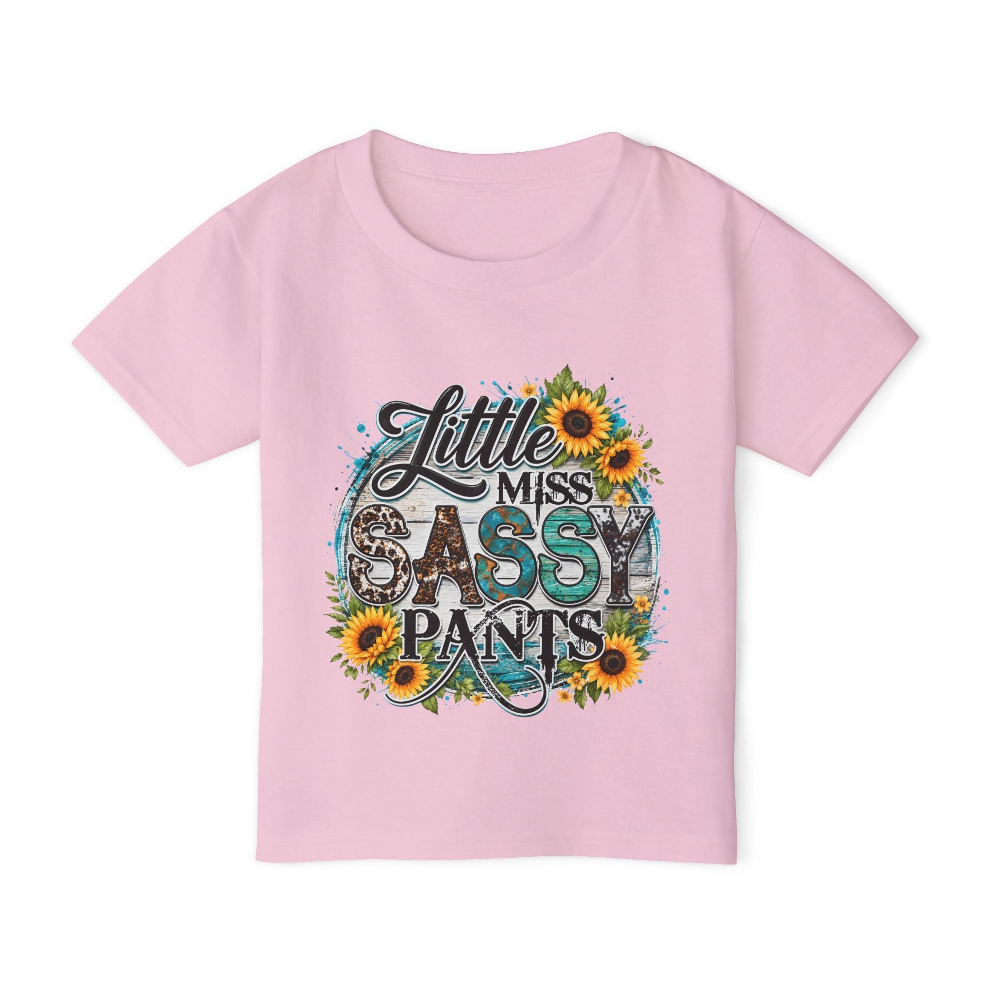 Little Miss Sassy Pants Toddler T-Shirt — Sunflower Cute Kids Tee