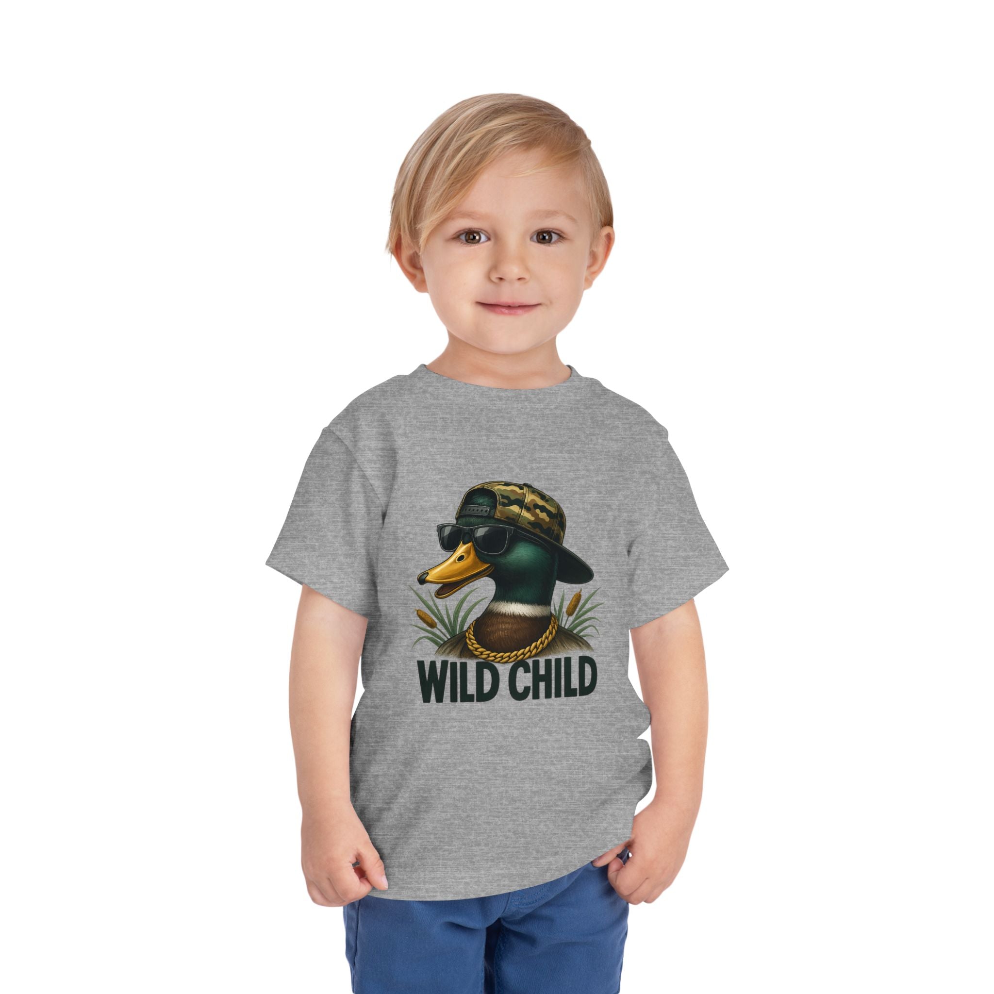 Wild Child Duck Toddler Tee