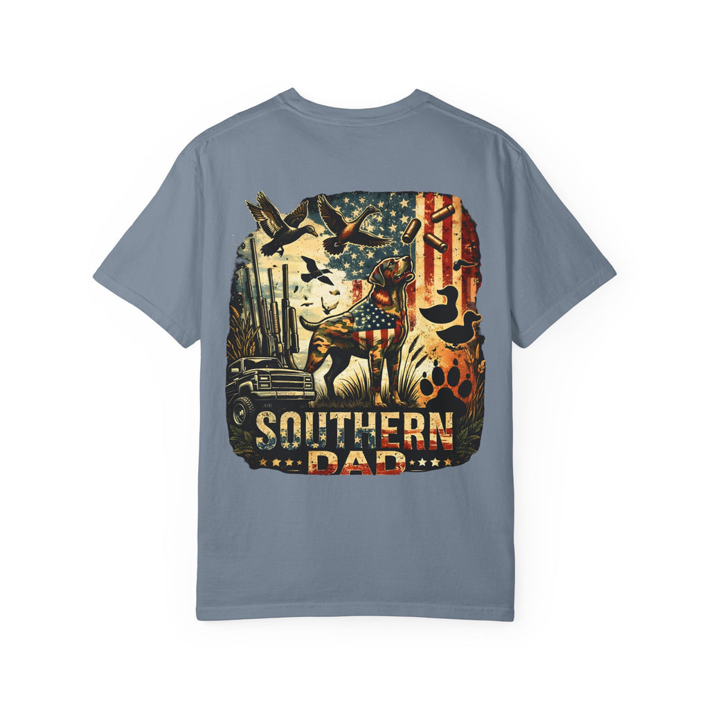 Southern Dad T-Shirt — Patriotic Deer & Duck Hunting Graphic Tee