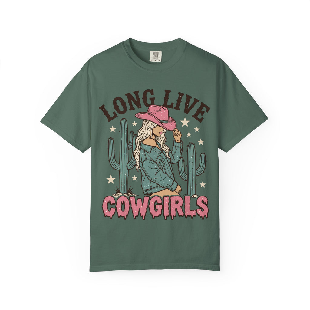 Long Live Cowgirls T-Shirt — Western Cowgirl Graphic Tee