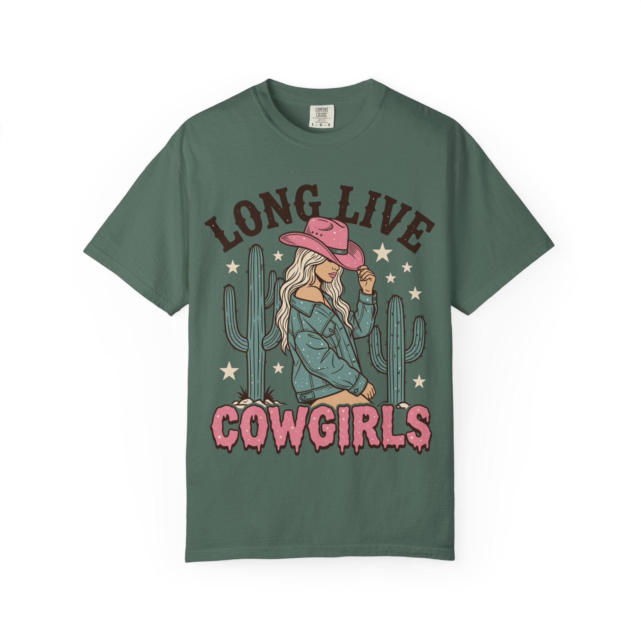 Long Live Cowgirls T-Shirt — Western Cowgirl Graphic Tee