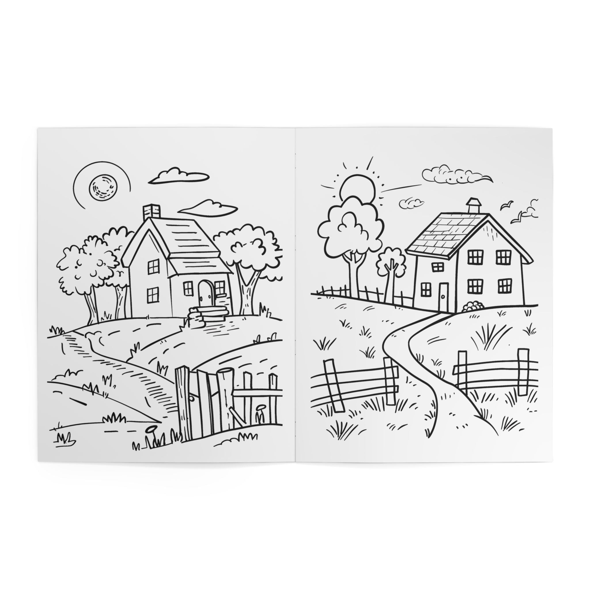 Farm Animals Coloring Book for Kids — 'Animals on the Farm' Activity Book