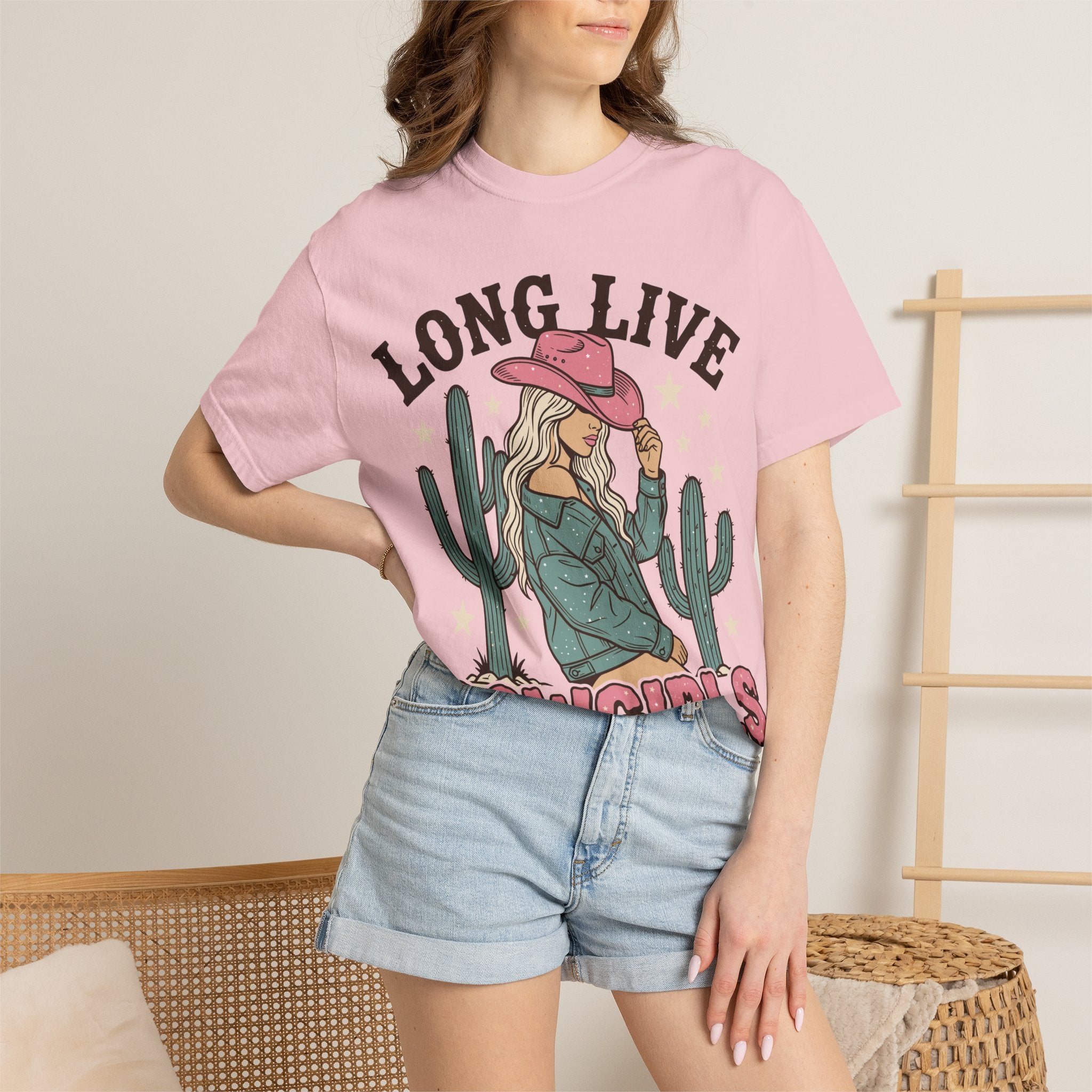 Long Live Cowgirls T-Shirt — Western Cowgirl Graphic Tee