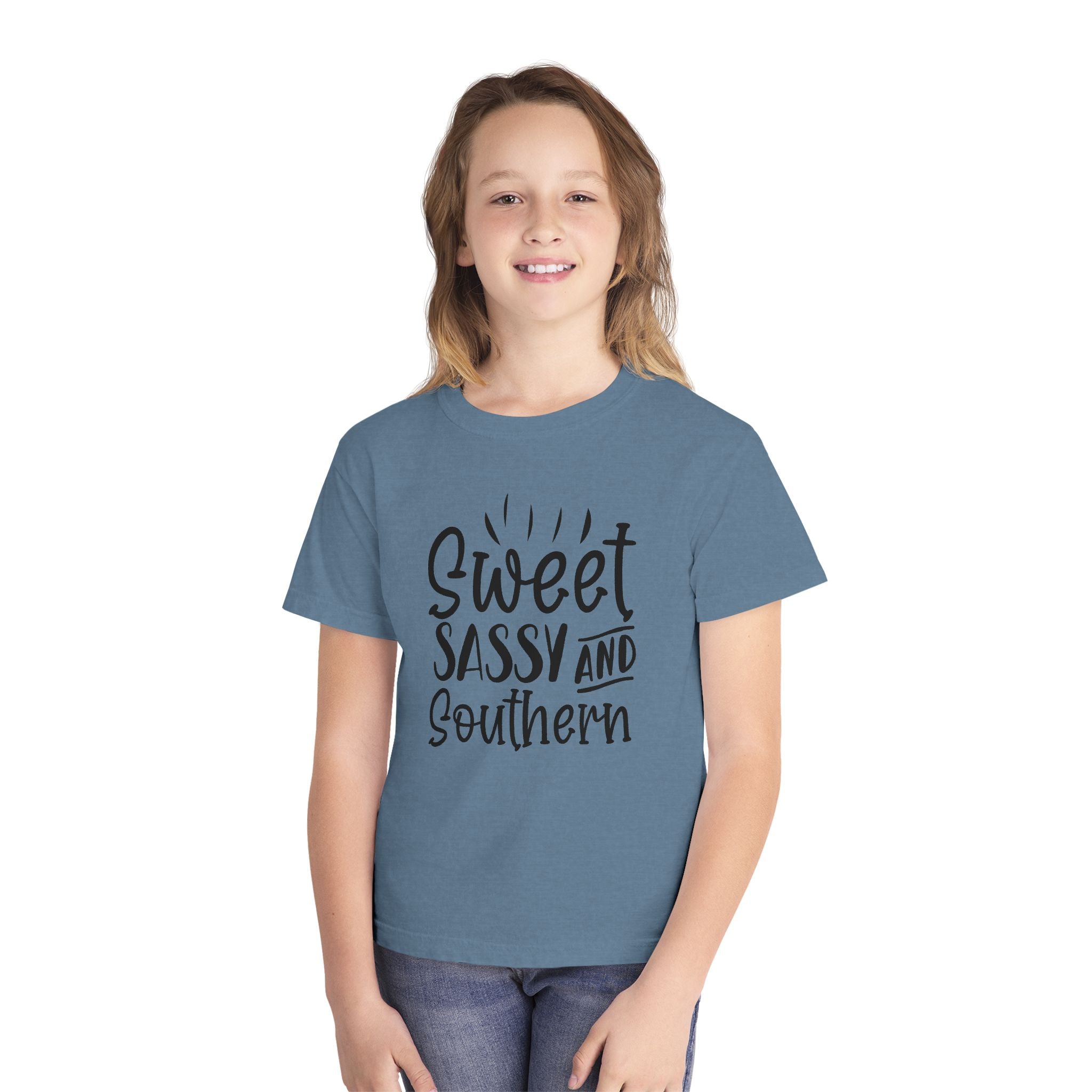 Youth Tee — "Sweet Sassy and Southern" Graphic T-Shirt