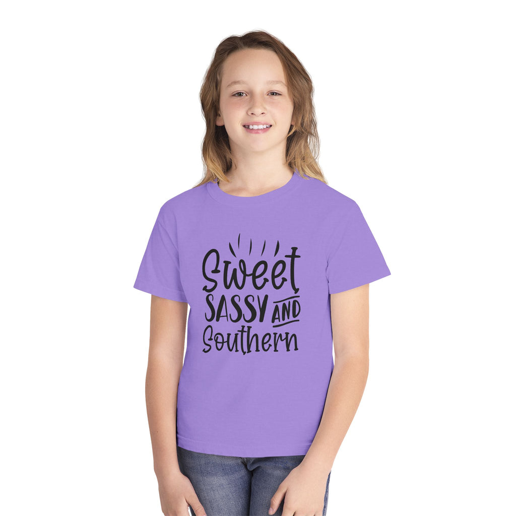 Youth Tee — "Sweet Sassy and Southern" Graphic T-Shirt