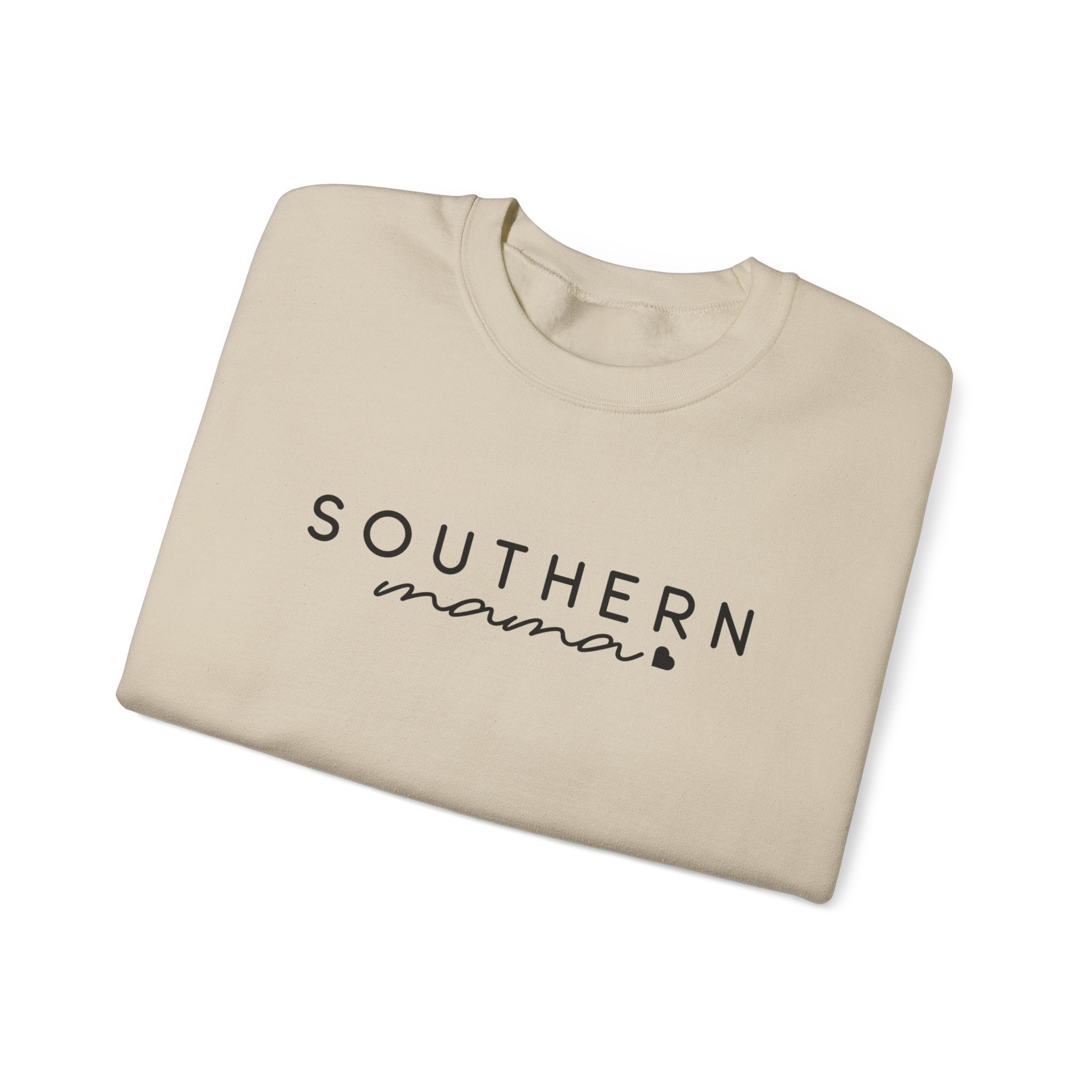 Southern Mama Crewneck Sweatshirt — Minimalist Southern Mom Pullover