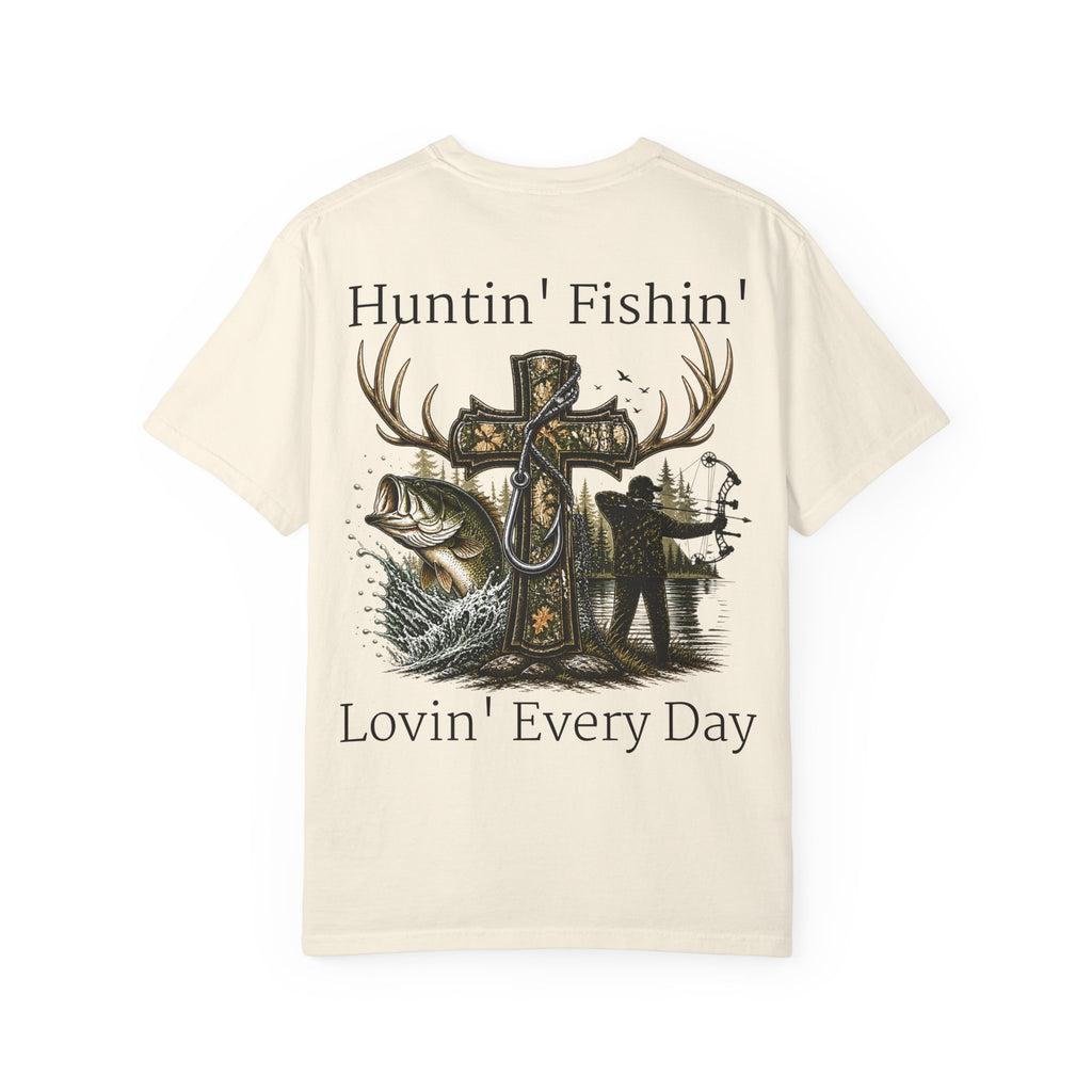 Camo Cross with Fish and Bow